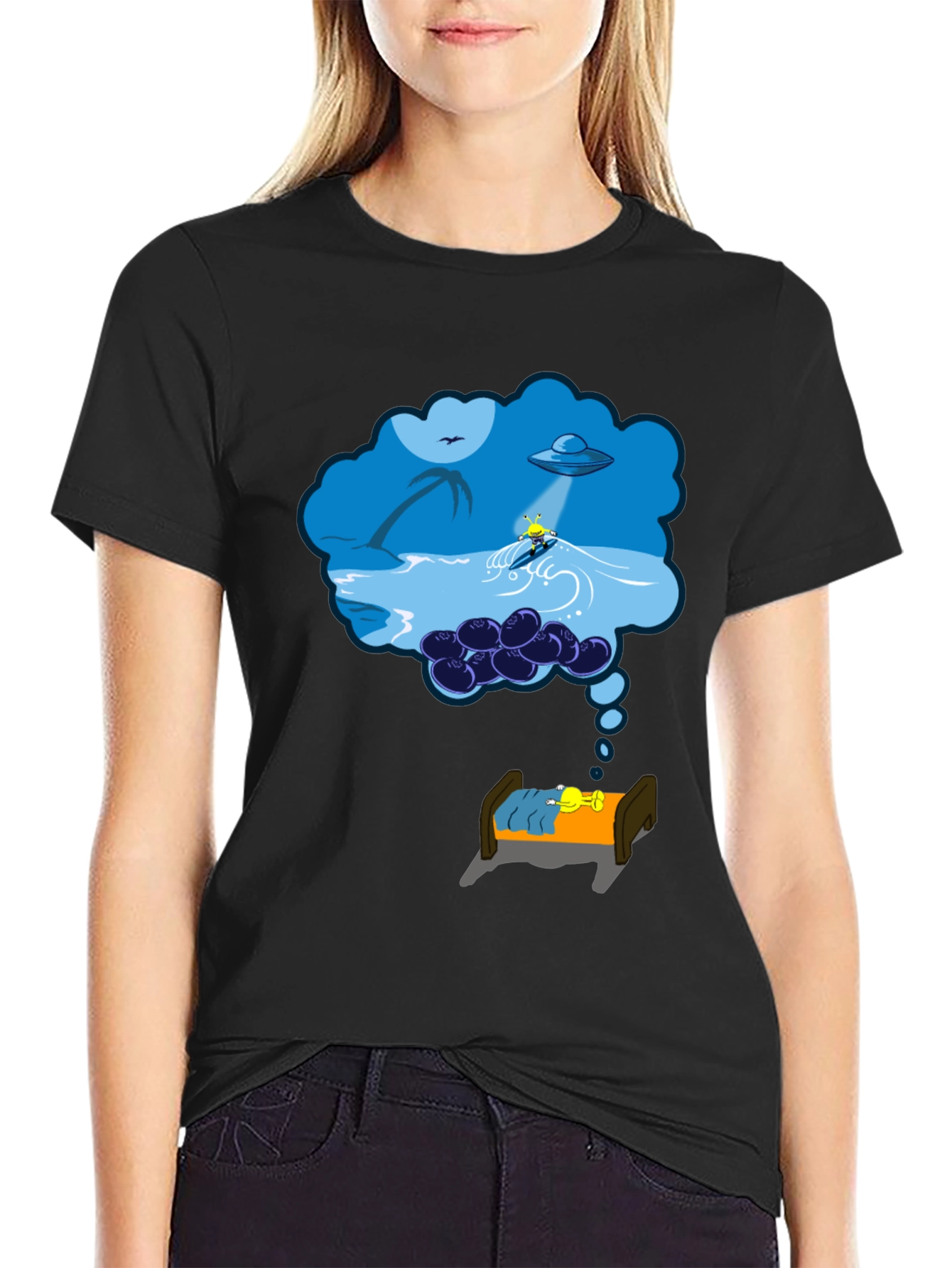 Dreamscape Graphic T-Shirt - Relaxed Fit Cotton Tee