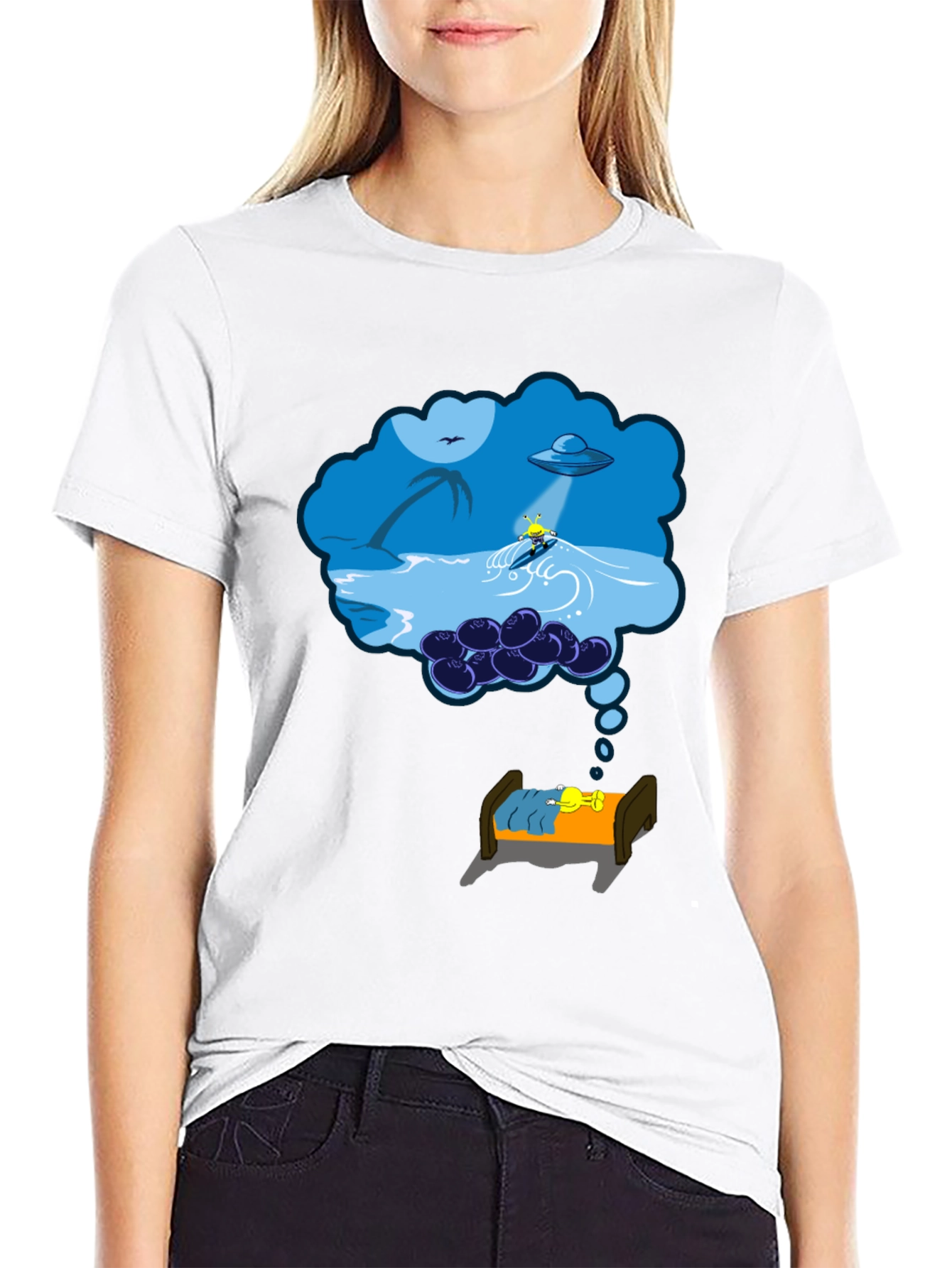 Dreamscape Graphic T-Shirt - Relaxed Fit Cotton Tee