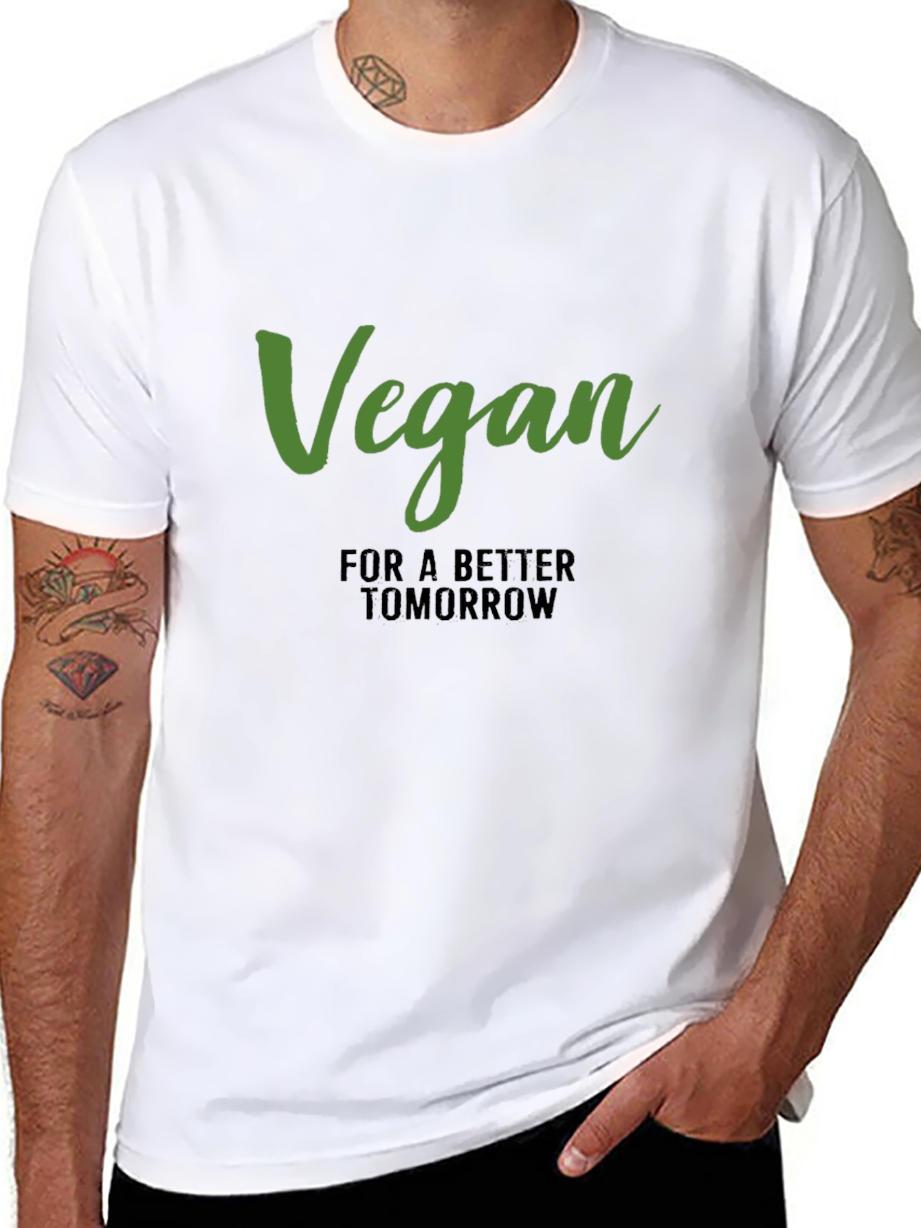 Vegan For A Better Tomorrow T-Shirt