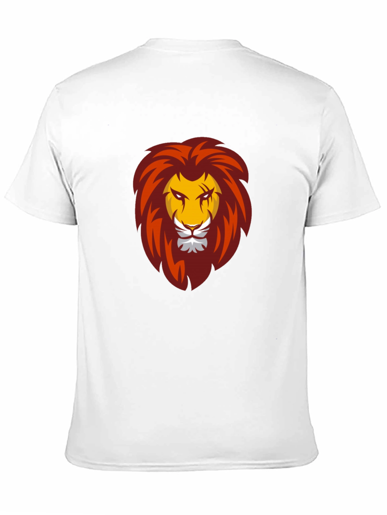 Bold Lion Graphic Tee - Black Cotton Comfort