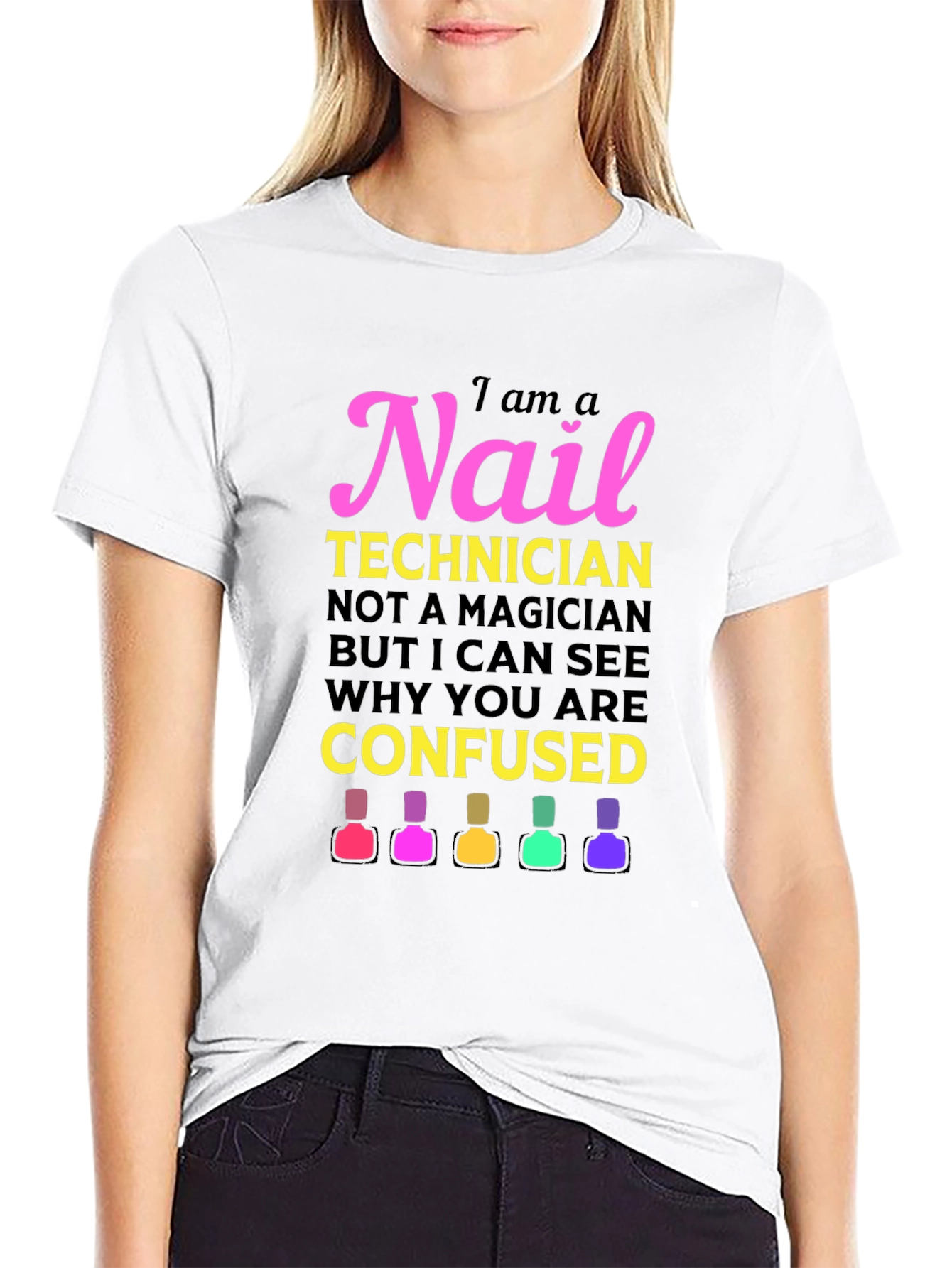 Nail Technician Graphic T-Shirt - Salon Apparel