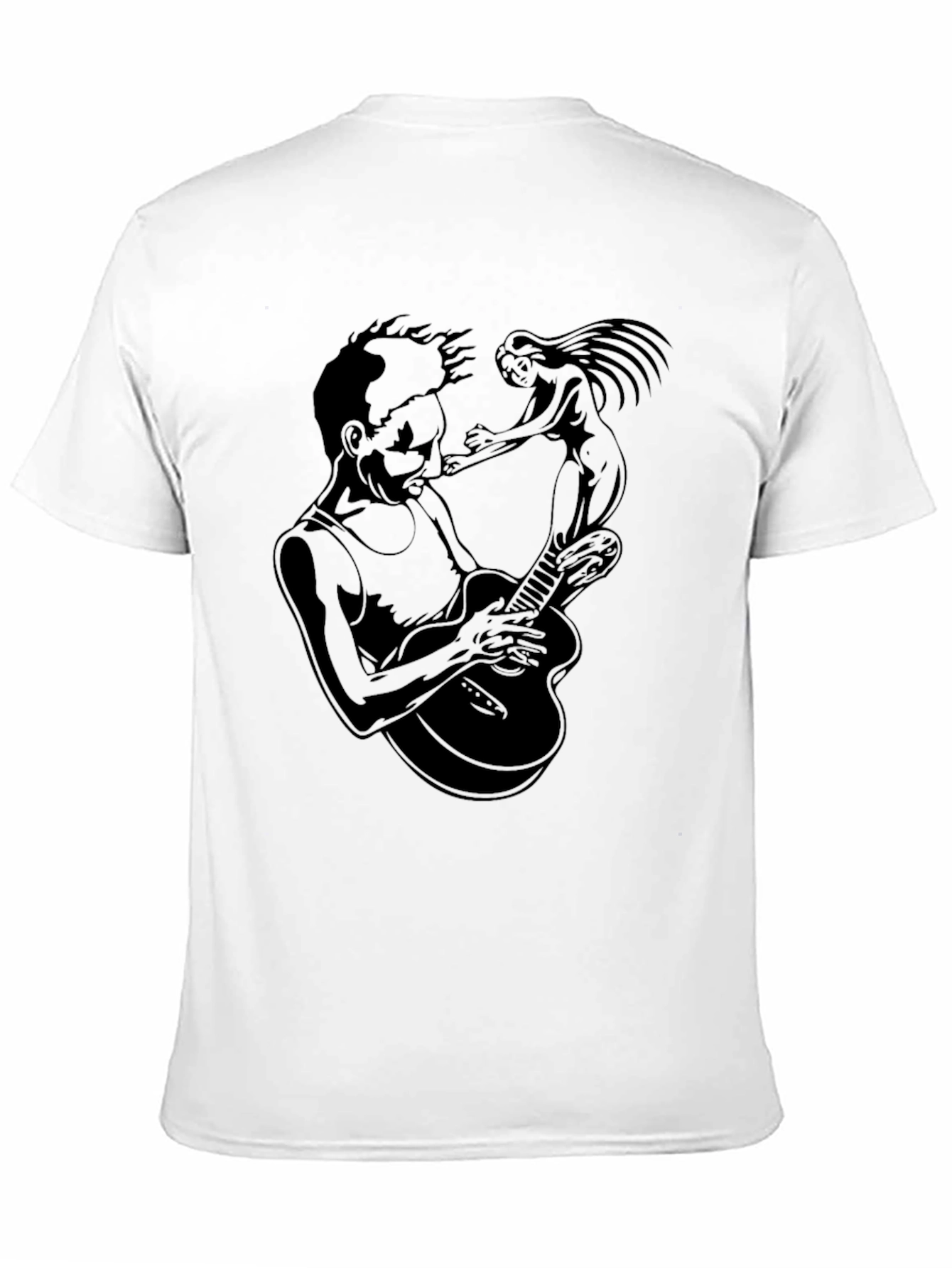 Guitarist & Muse Graphic Tee - Black