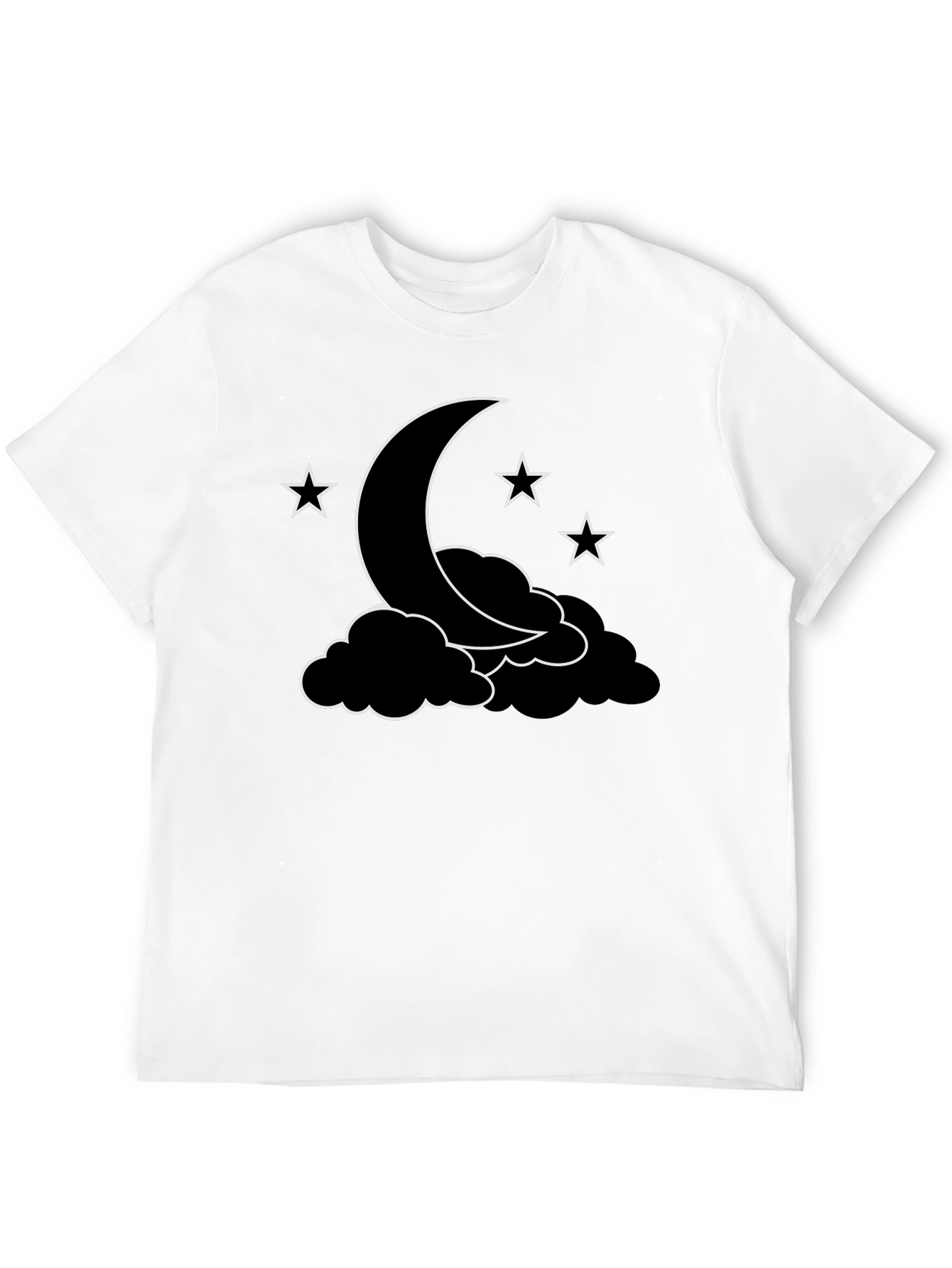 Moon and Stars Graphic T-Shirt