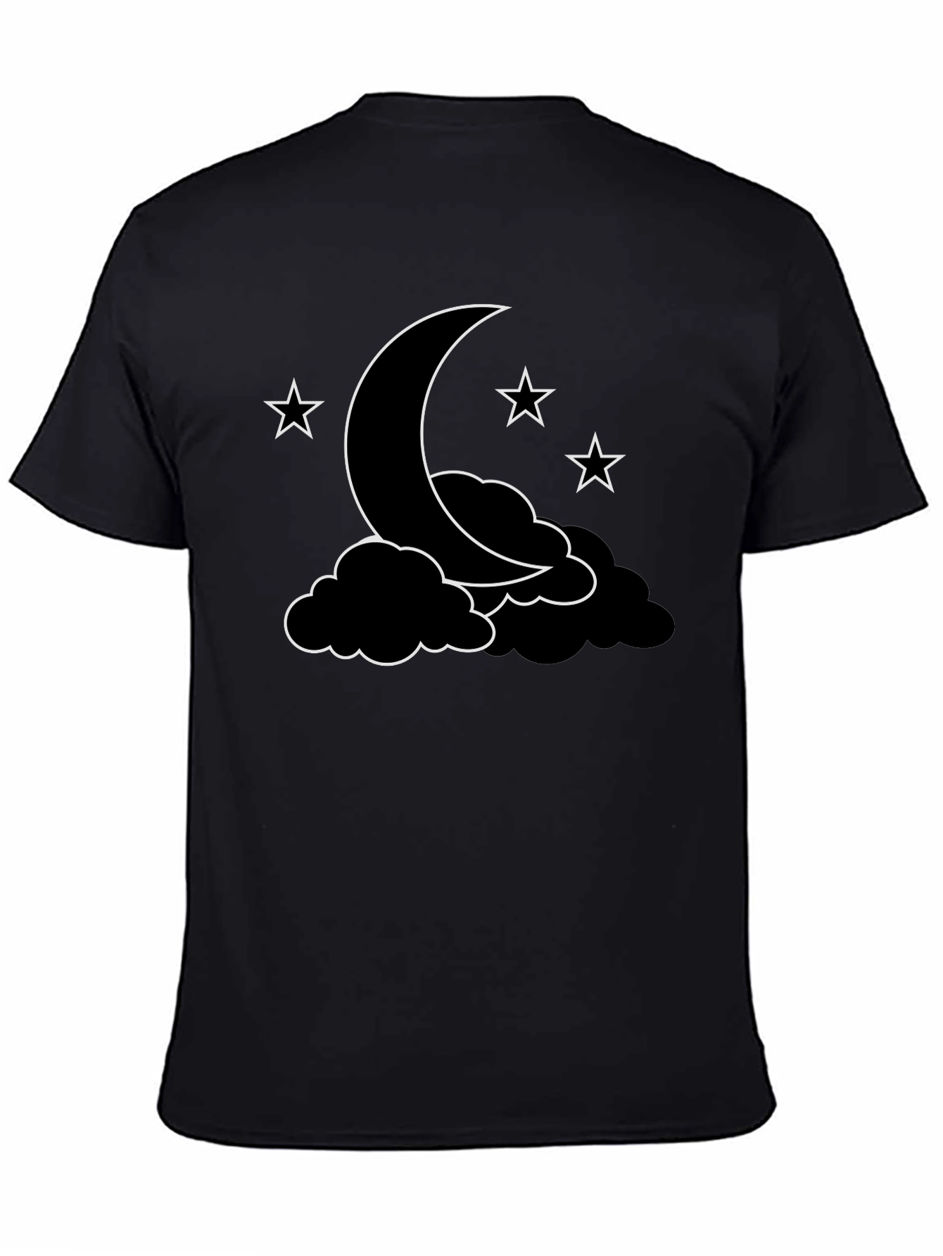 Moon and Stars Graphic T-Shirt