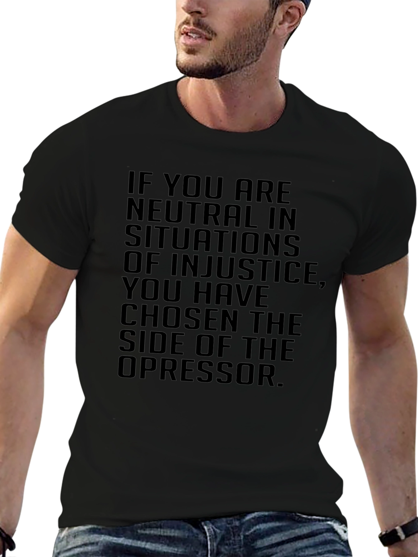 Neutrality T-Shirt - Social Justice Statement Tee