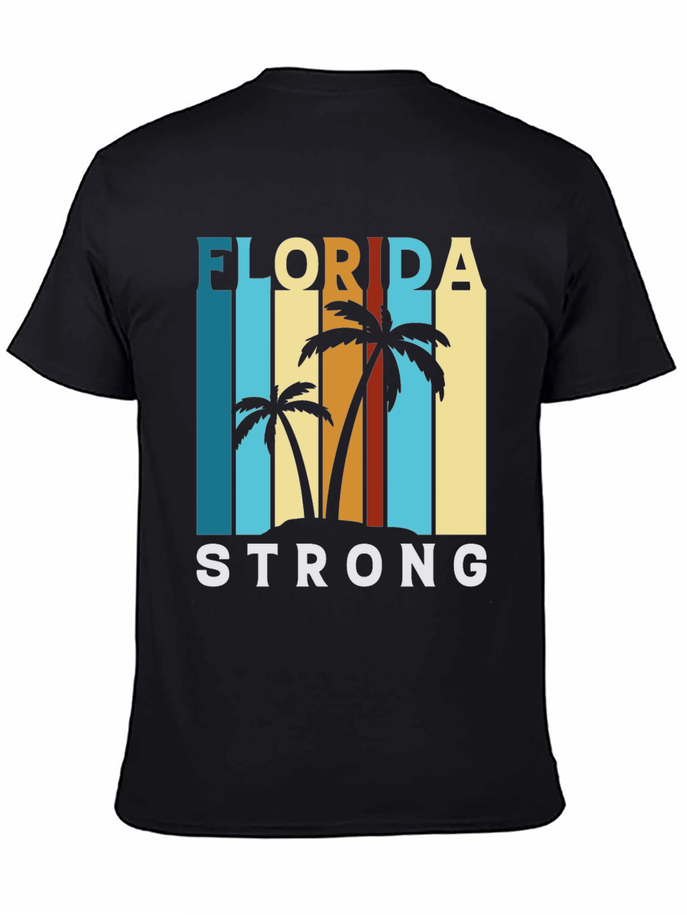 Florida Strong T-Shirt - Palm Tree Design