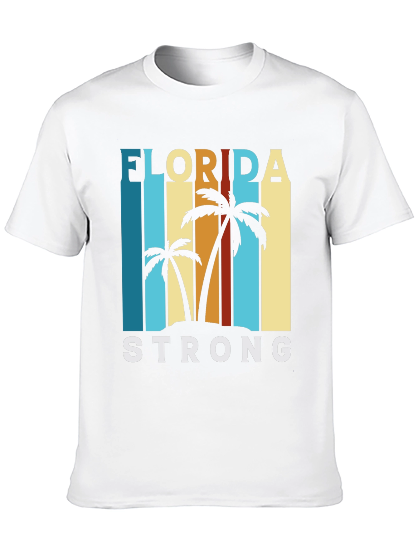 Florida Strong T-Shirt - Palm Tree Design
