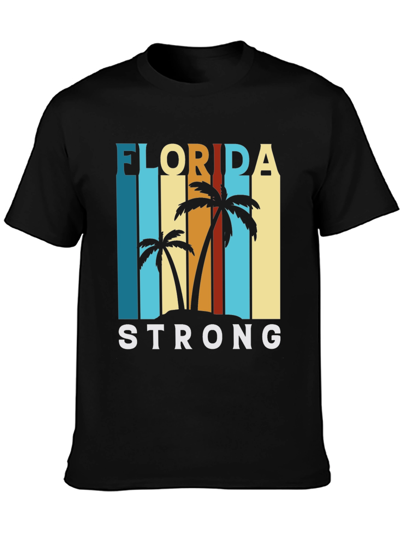 Florida Strong T-Shirt - Palm Tree Design