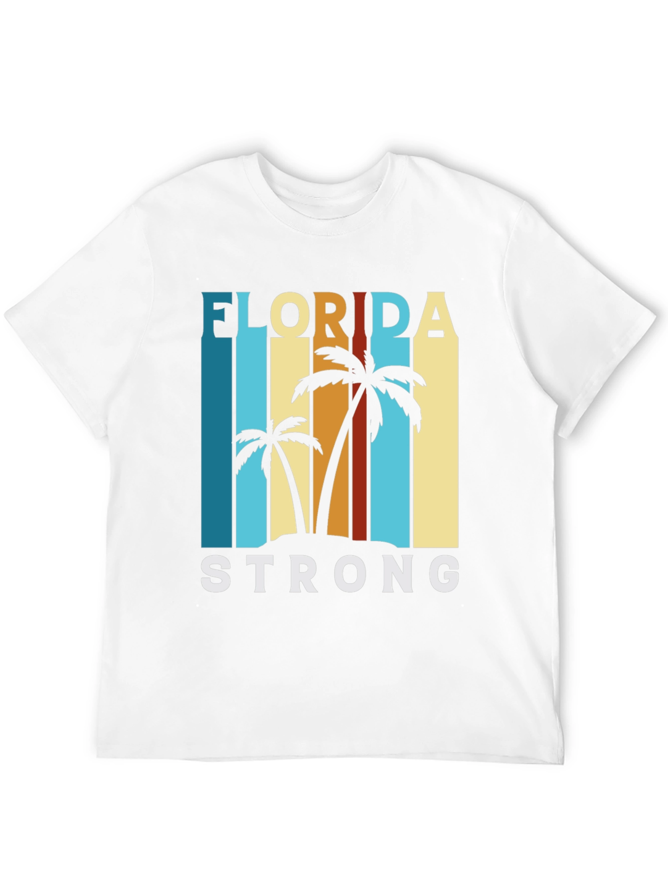 Florida Strong T-Shirt - Palm Tree Design