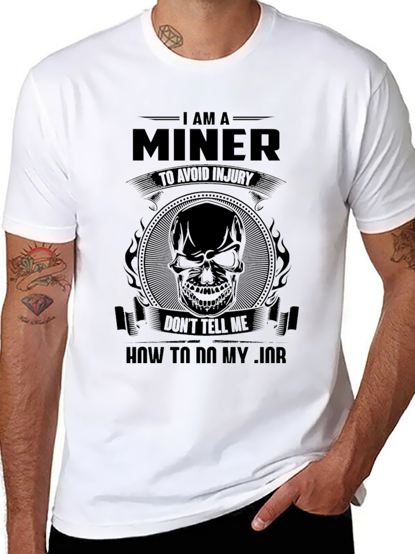 I Am A Miner Graphic T-Shirt
