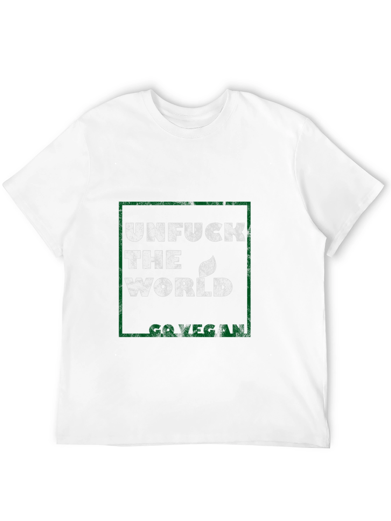 Unf*ck The World Go Vegan Graphic Tee