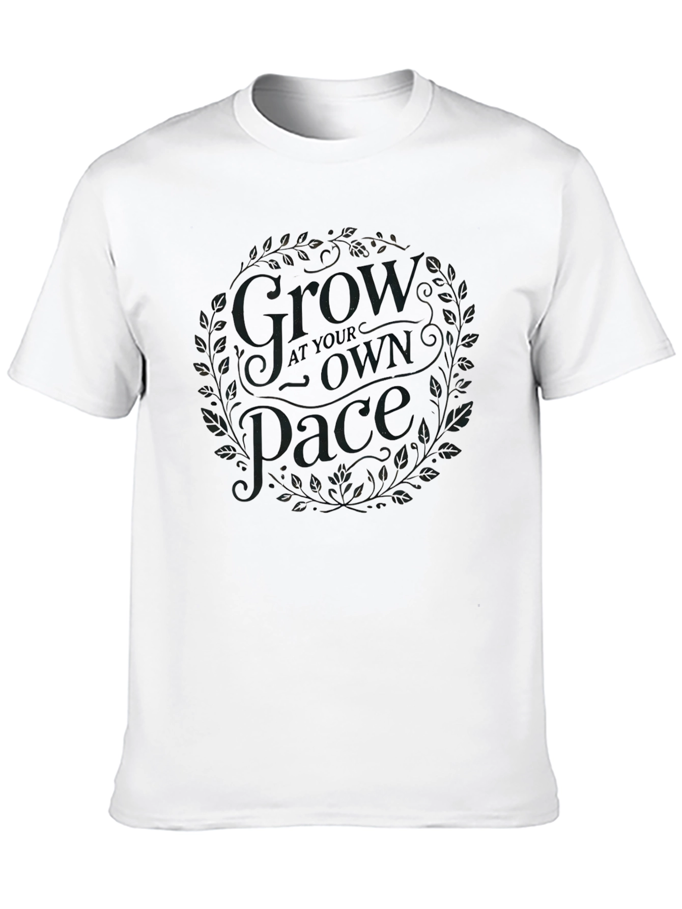 Grow at Your Own Pace Graphic Tee