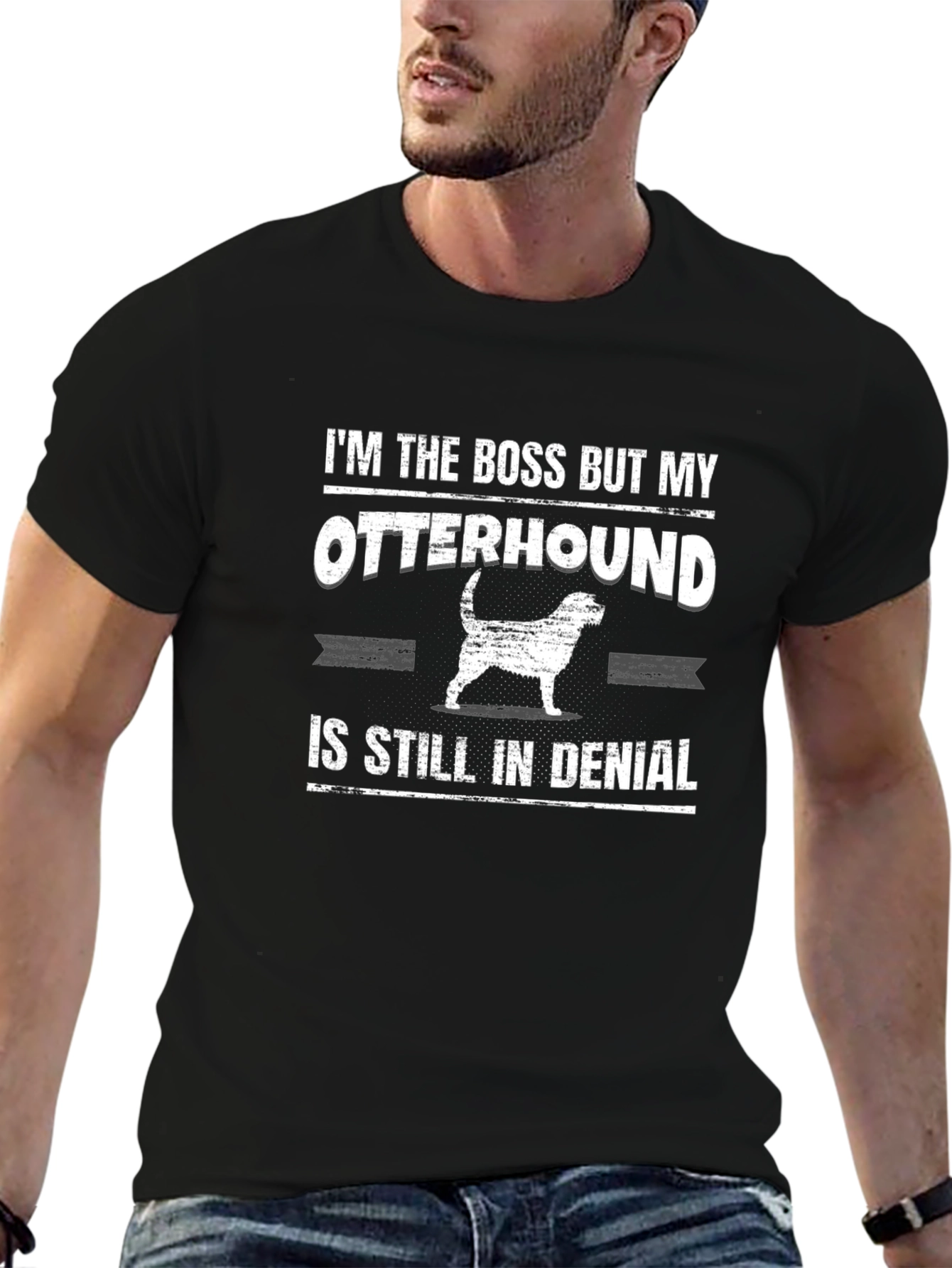 Otterhound Boss T-Shirt - Dog Lover Tee