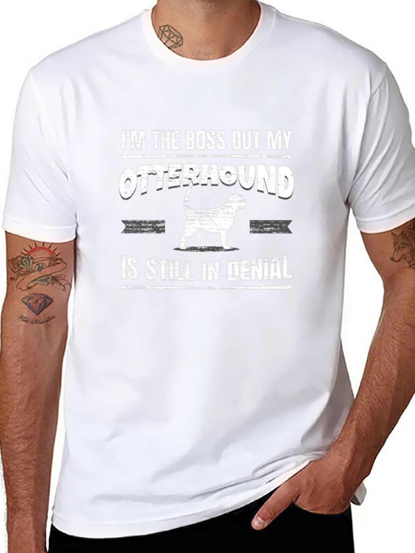 Otterhound Boss T-Shirt - Dog Lover Tee