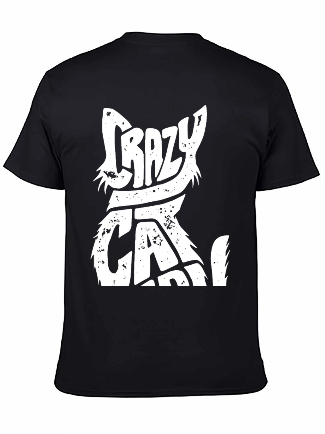 Crazy Cat T-Shirt - Cool Graphic Tee