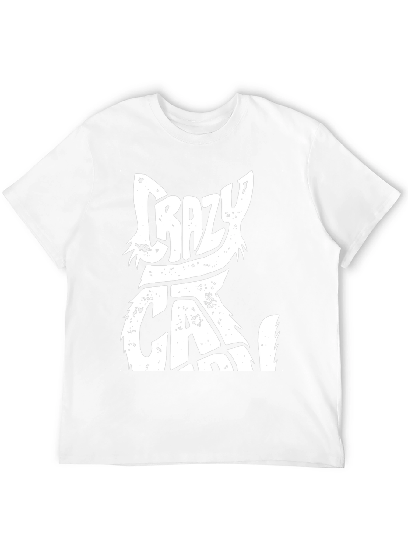 Crazy Cat T-Shirt - Cool Graphic Tee