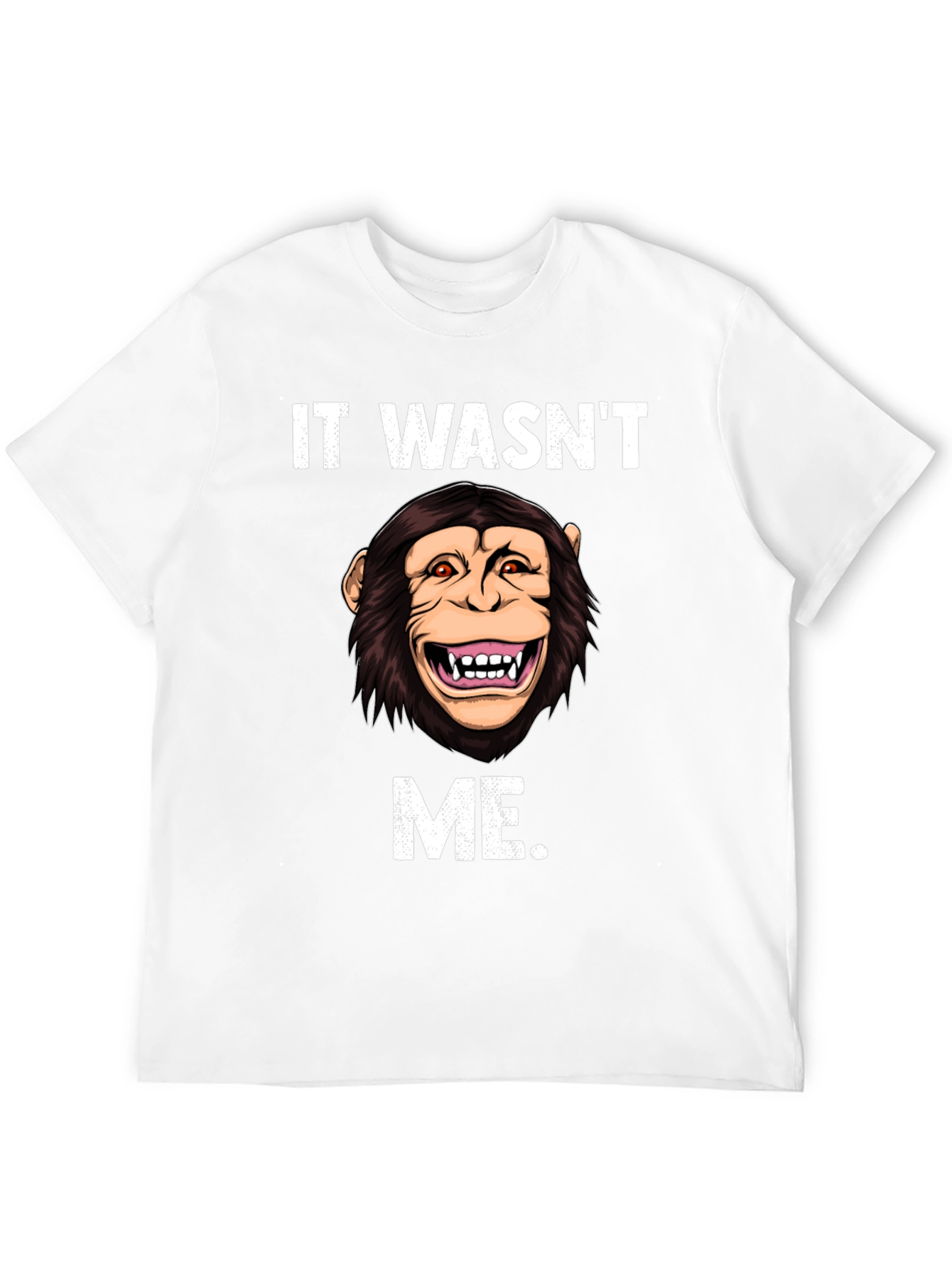 Funny Monkey It Wasnt Me T-Shirt