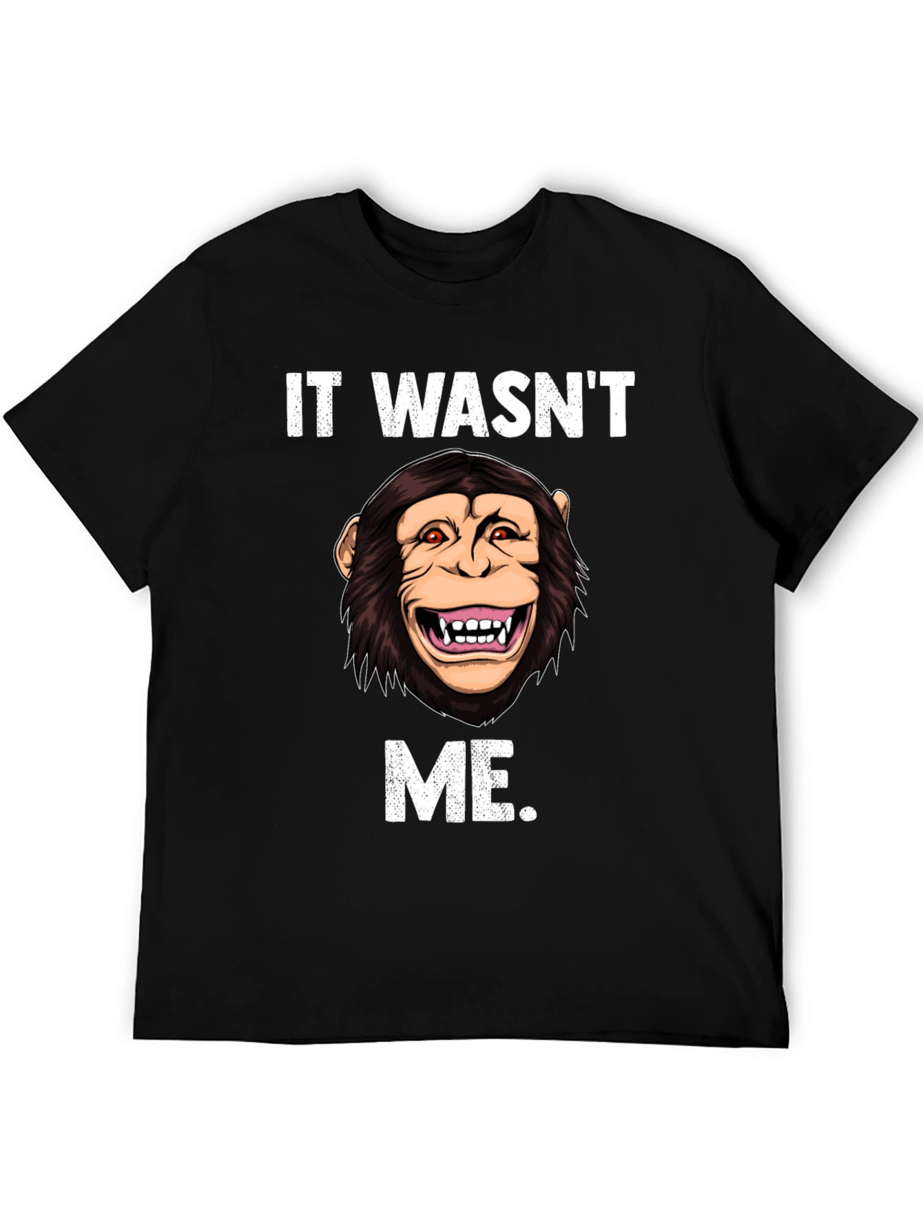 Funny Monkey It Wasnt Me T-Shirt