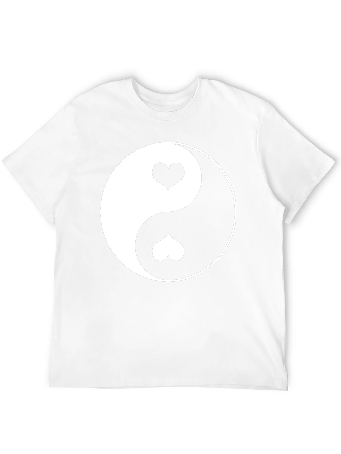 Yin Yang Heart T-Shirt - Balance & Love