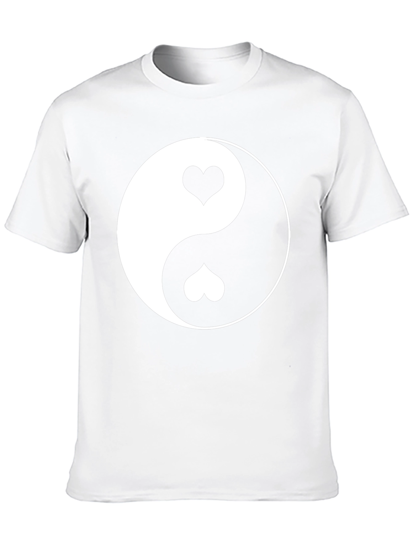 Yin Yang Heart T-Shirt - Balance & Love