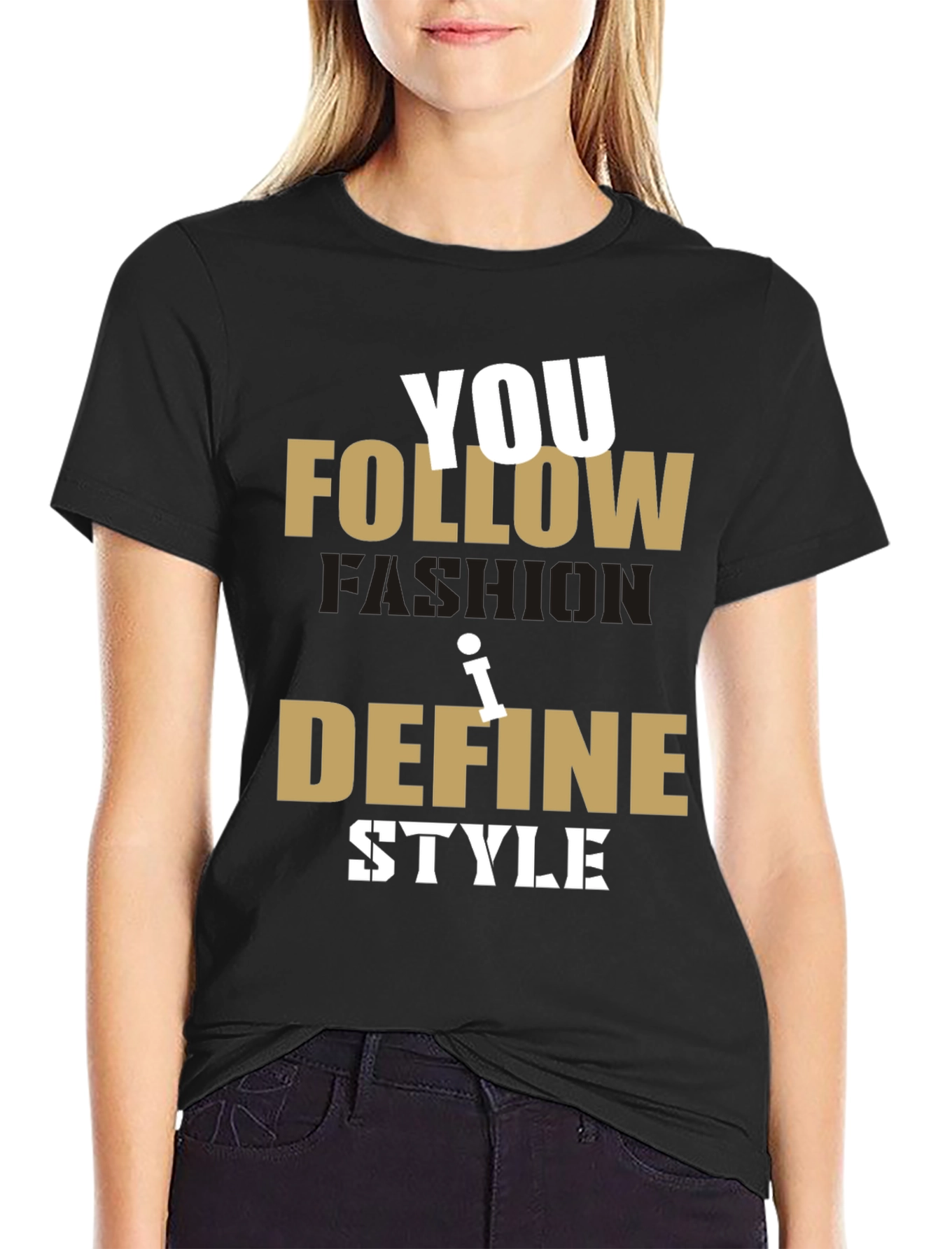 Define Style Black T-Shirt