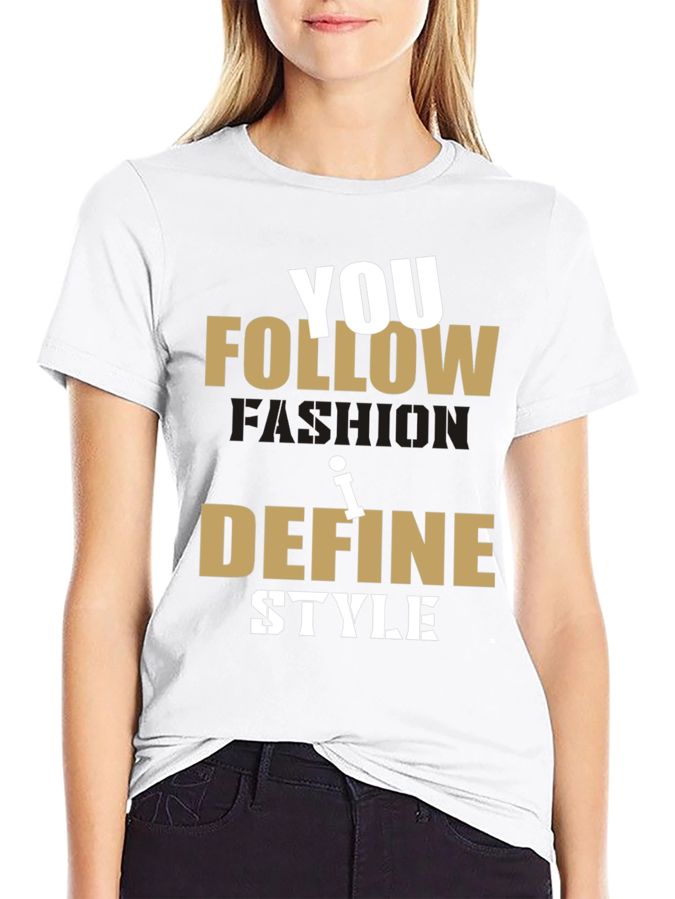 Define Style Black T-Shirt