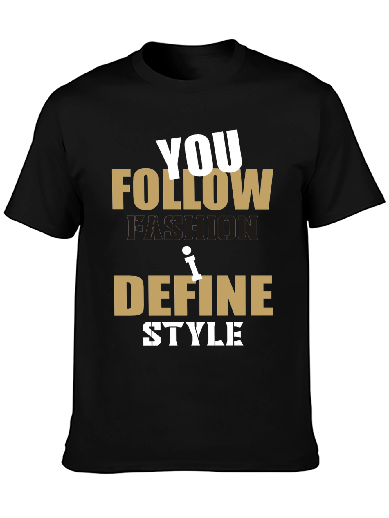 Define Style Black T-Shirt