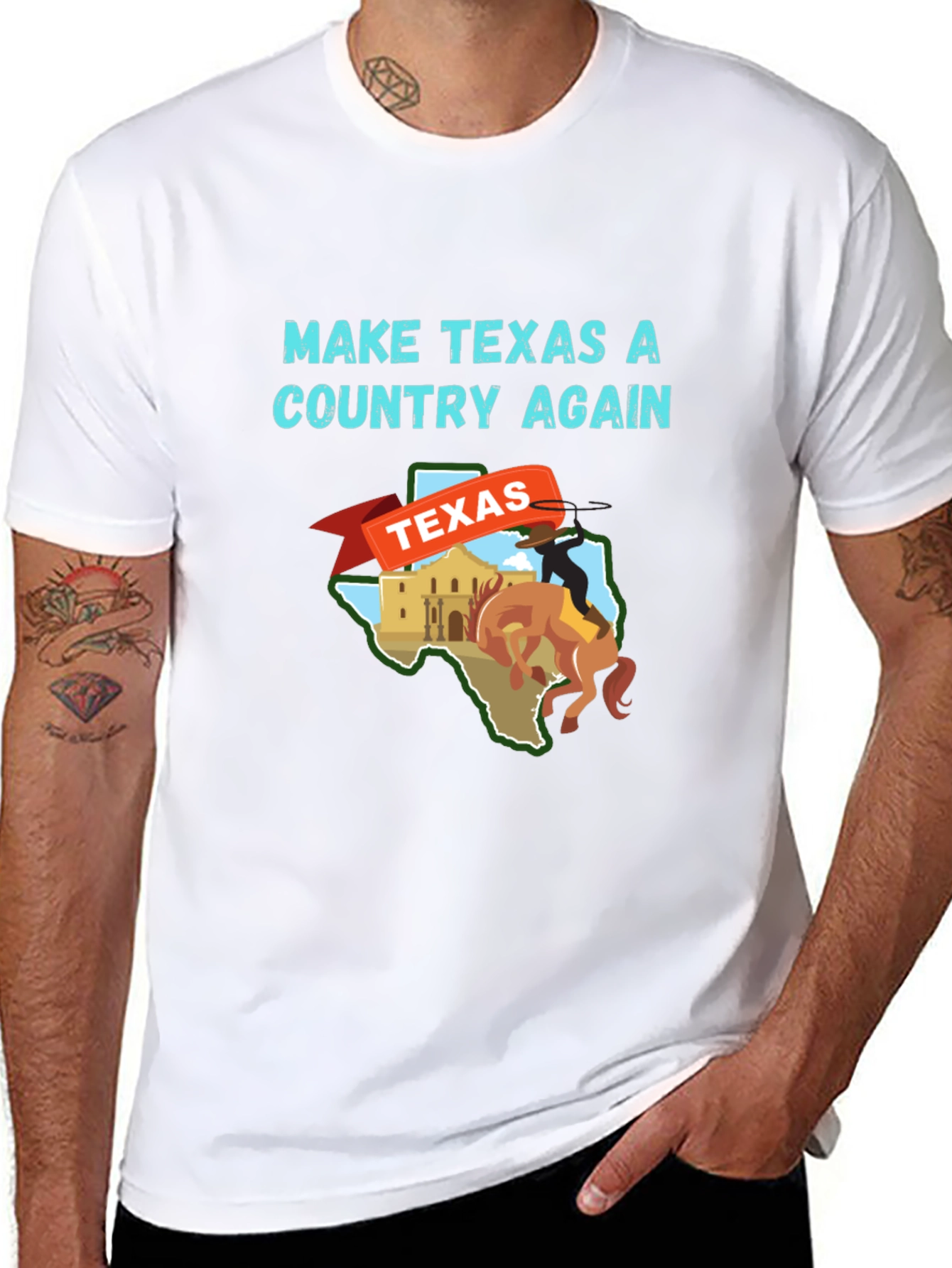 Make Texas A Country Again Graphic Tee