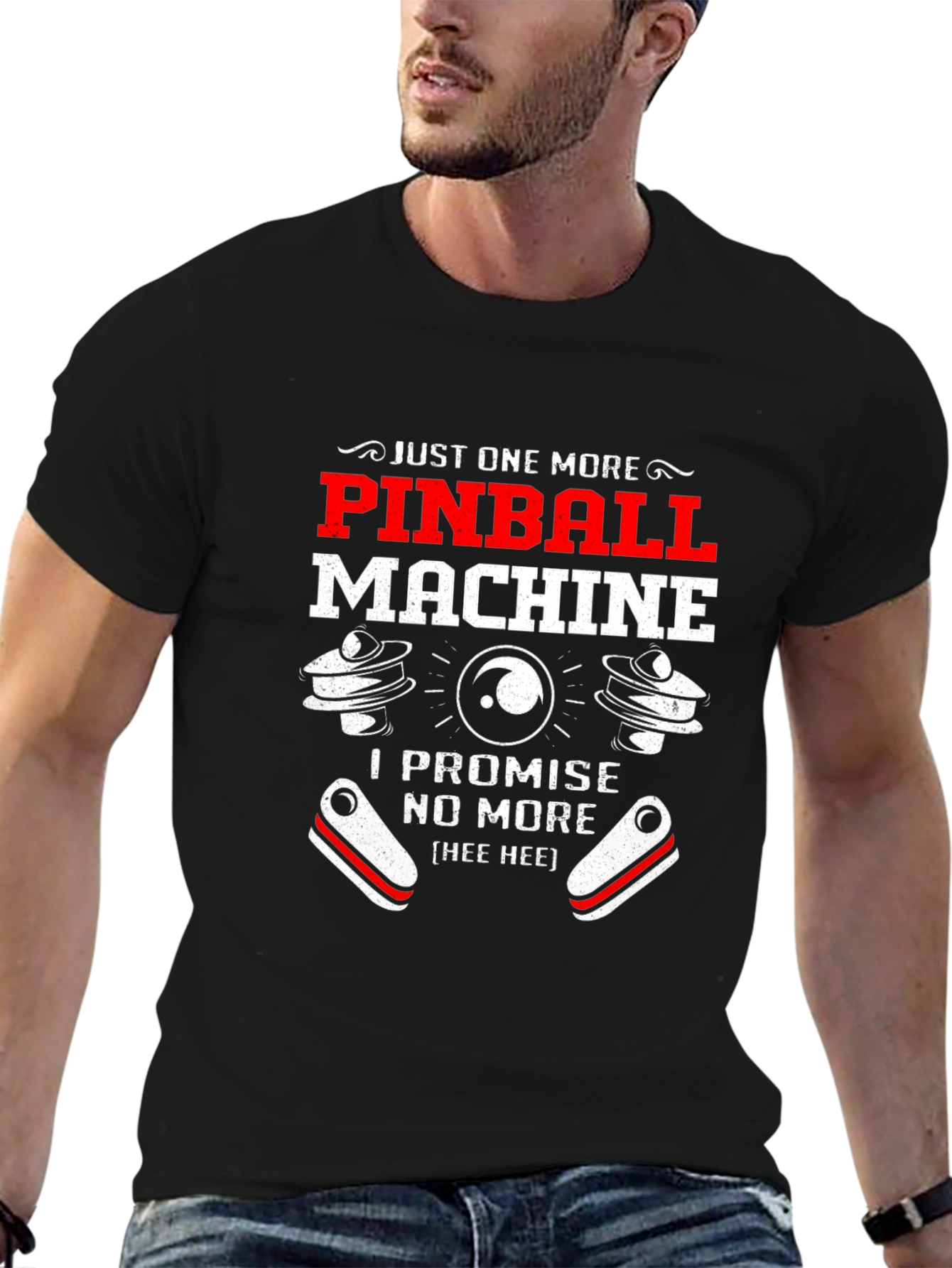 Pinball Machine Just One More T-Shirt