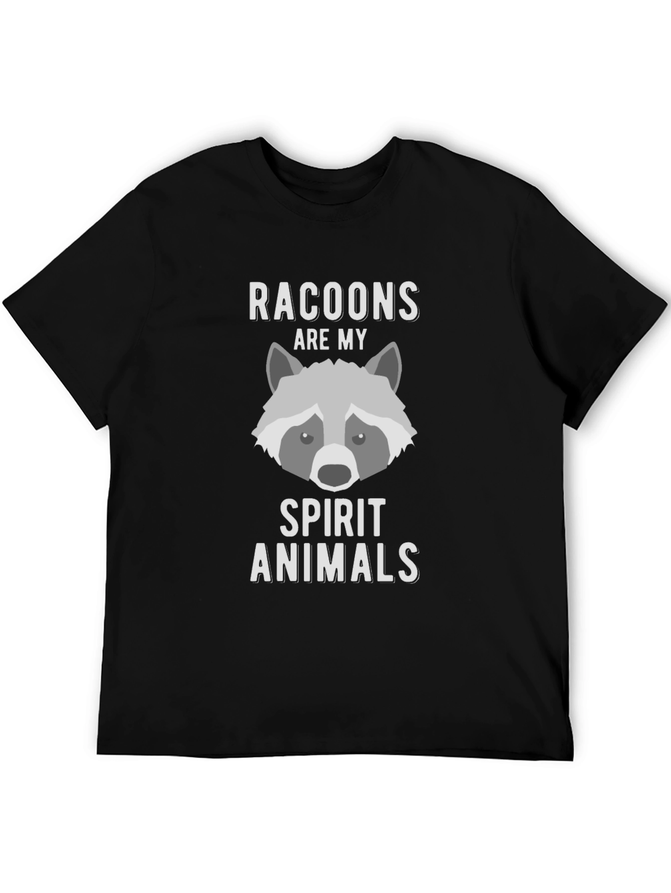 Raccoons Are My Spirit Animals Graphic Tee