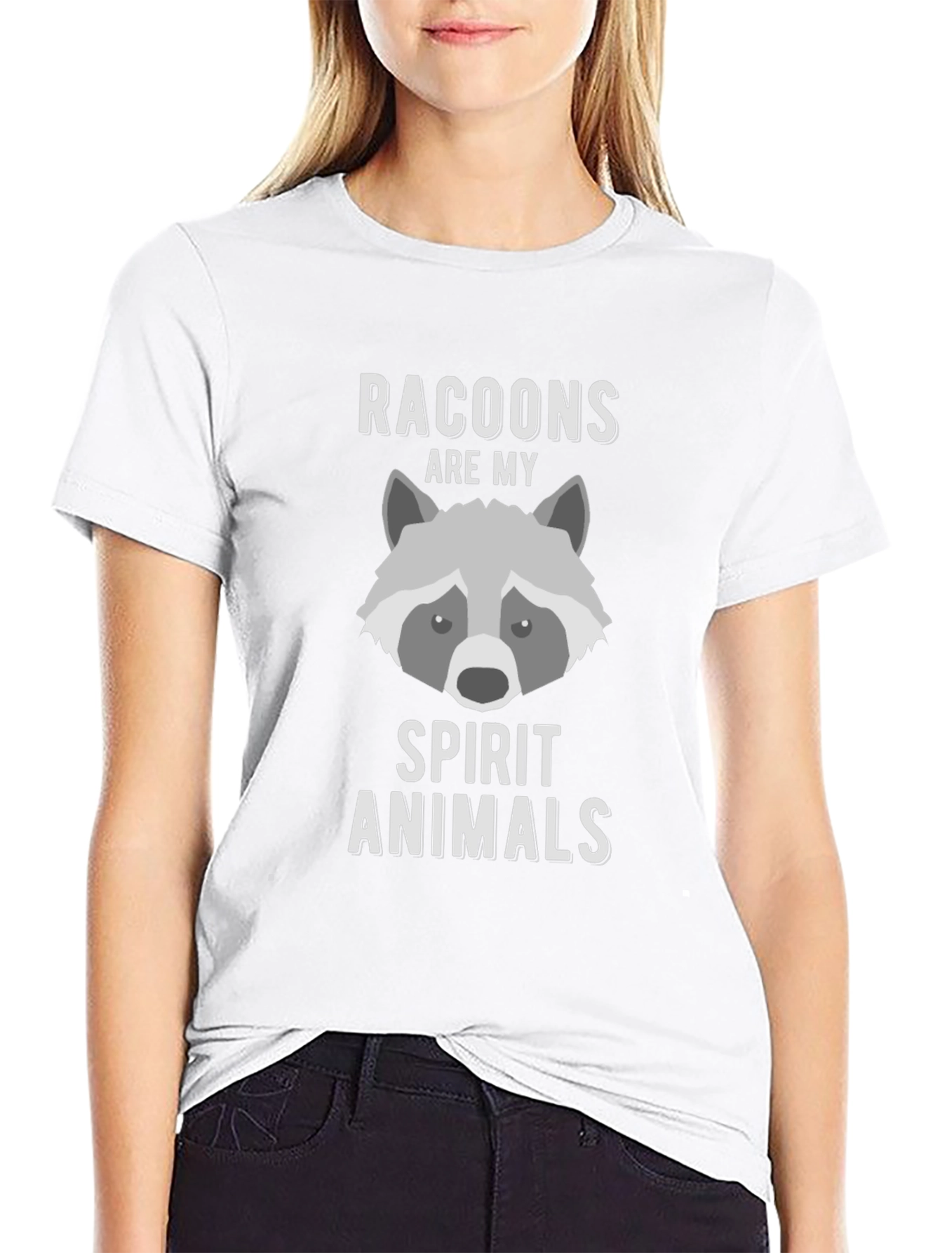 Raccoons Are My Spirit Animals Graphic Tee