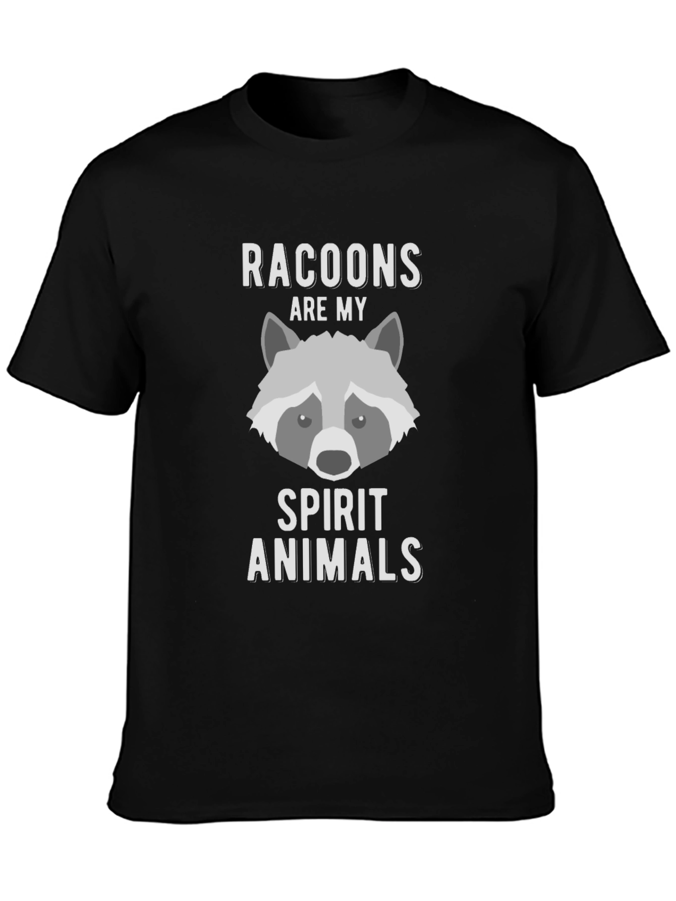 Raccoons Are My Spirit Animals Graphic Tee