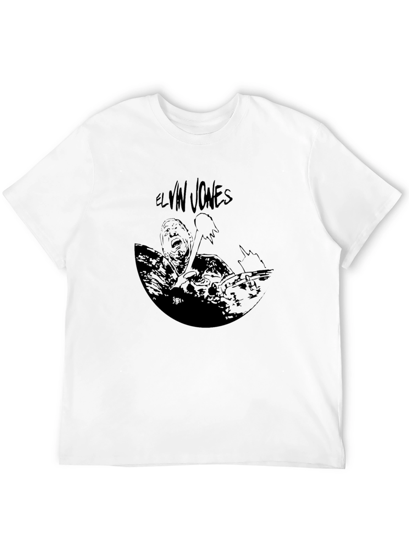 Elvin Jones Black Graphic Tee