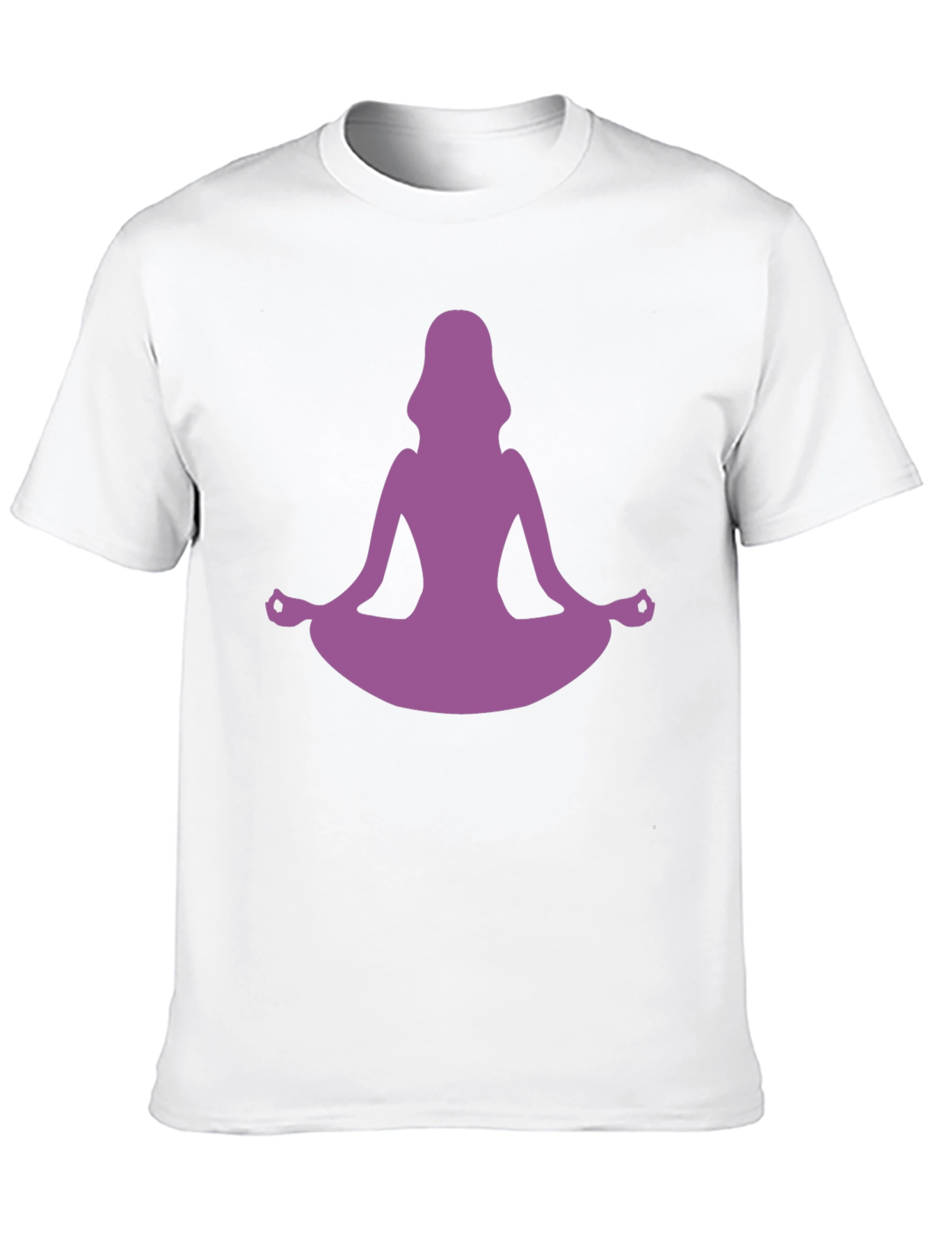 Yoga Silhouette Graphic Tee - Relaxed Fit