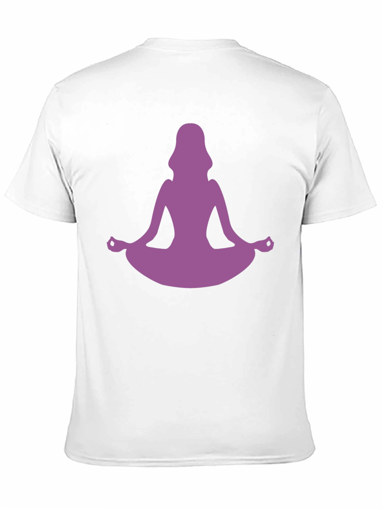 Yoga Silhouette Graphic Tee - Relaxed Fit