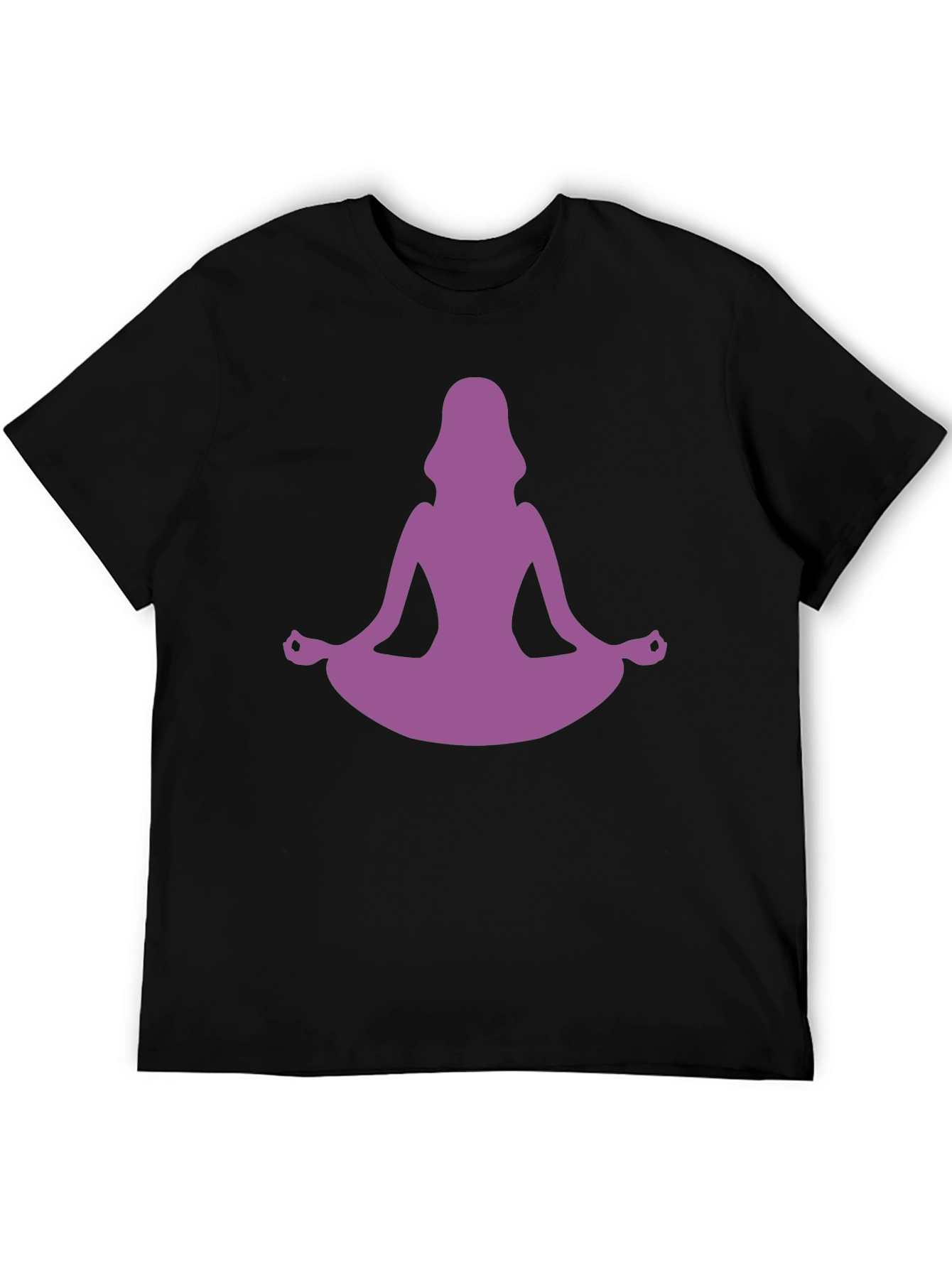 Yoga Silhouette Graphic Tee - Relaxed Fit