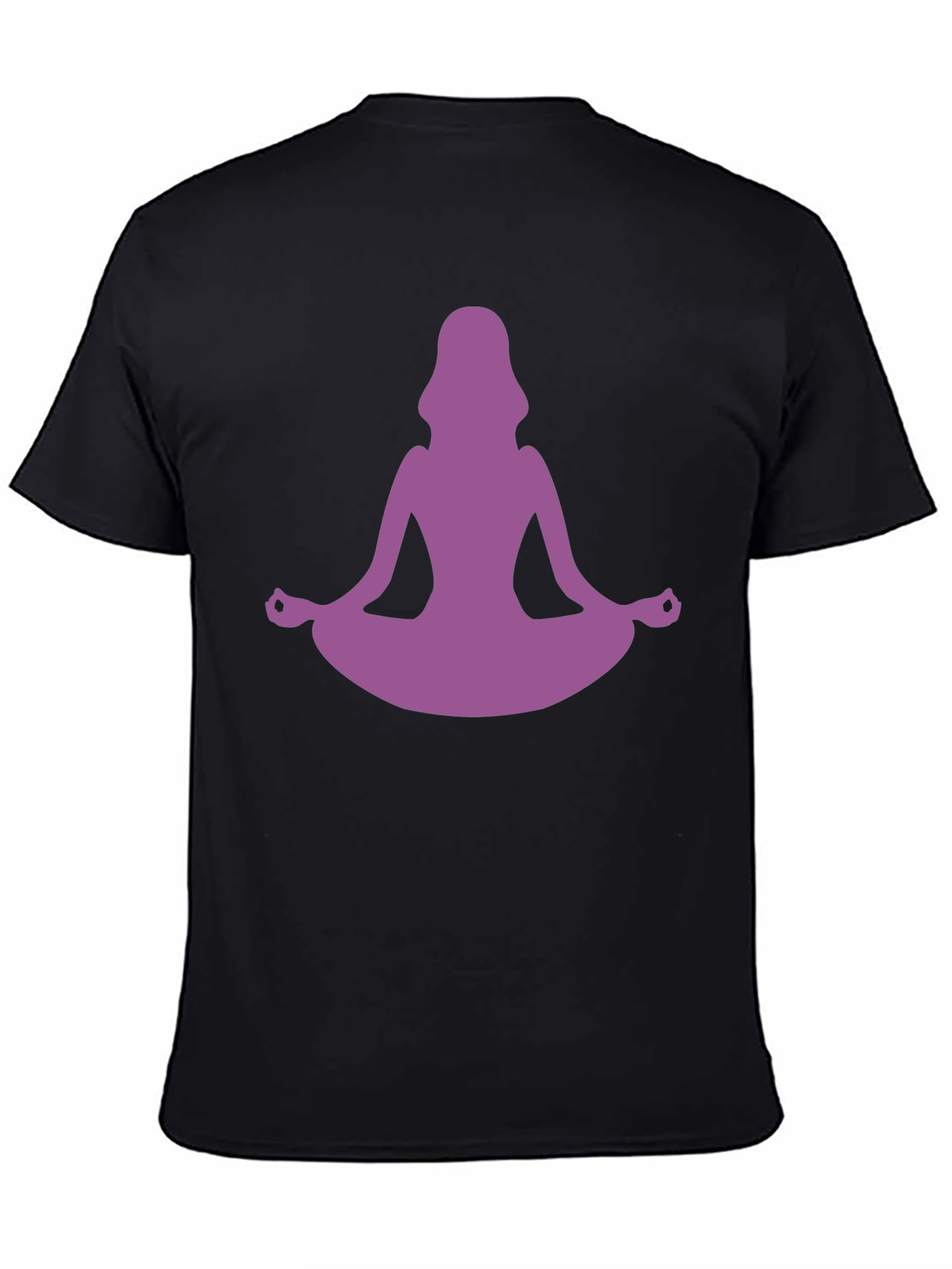 Yoga Silhouette Graphic Tee - Relaxed Fit