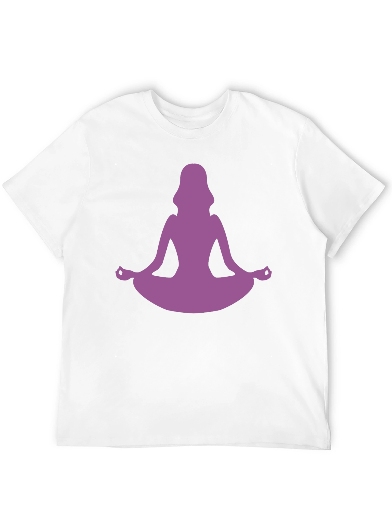Yoga Silhouette Graphic Tee - Relaxed Fit