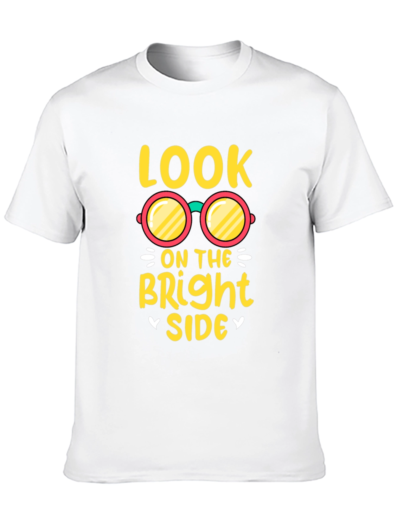 Look on the Bright Side Black T-Shirt