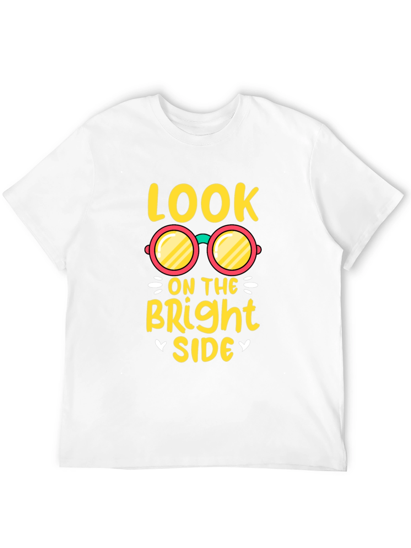 Look on the Bright Side Black T-Shirt