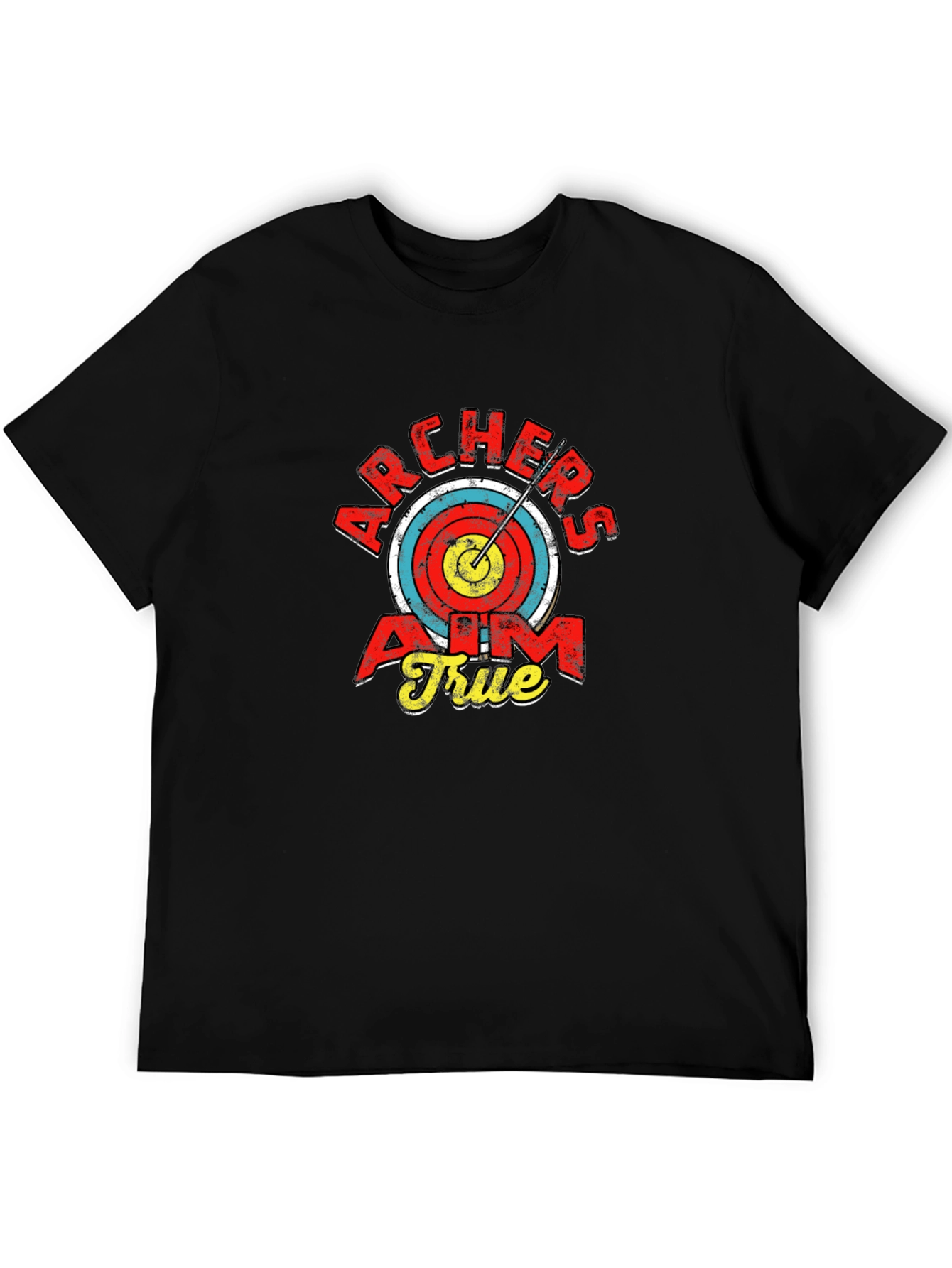 Archers Aim True T-Shirt - Retro Archery Tee