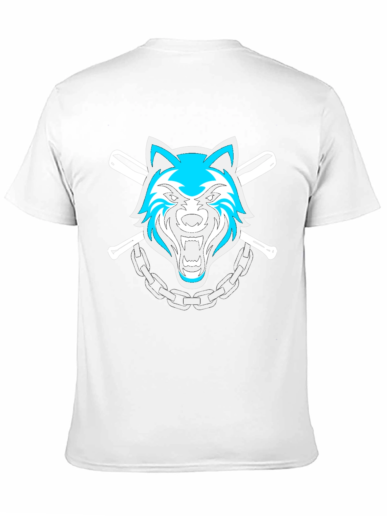 Wolf Pack Graphic Tee - Baseball Bats & Chain