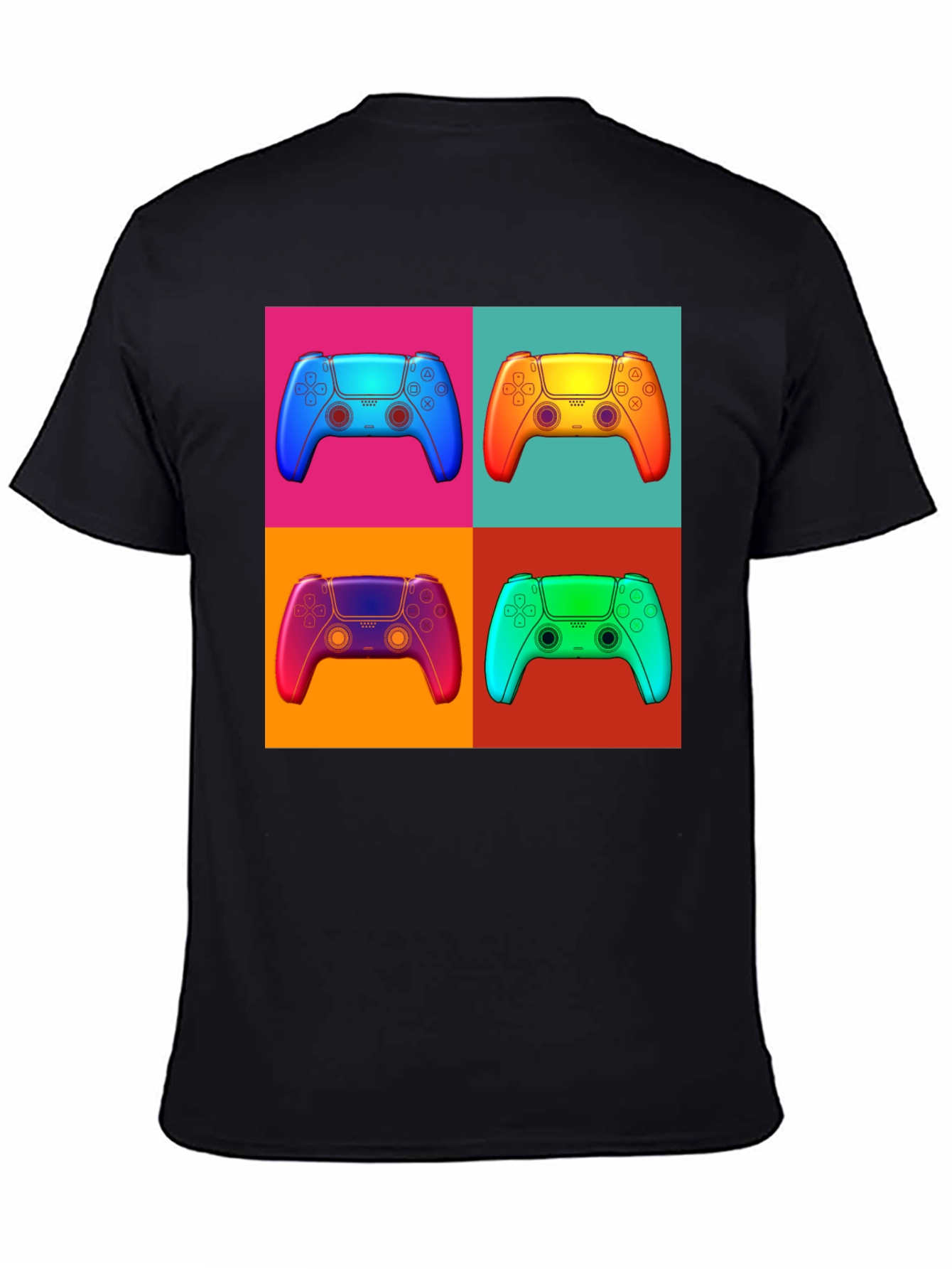 Retro Game Controller T-Shirt - Pop Art Gamer Tee
