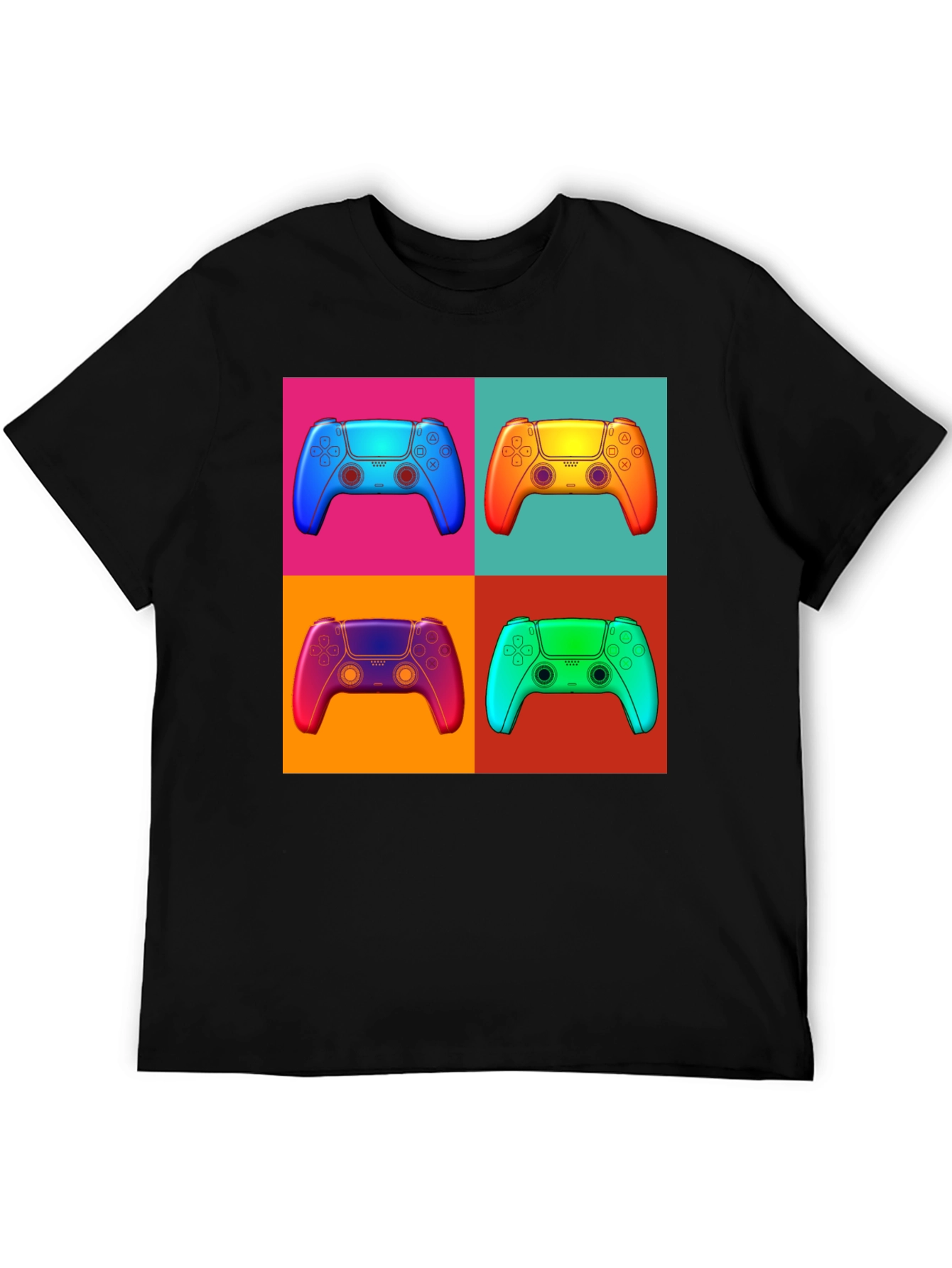 Retro Game Controller T-Shirt - Pop Art Gamer Tee
