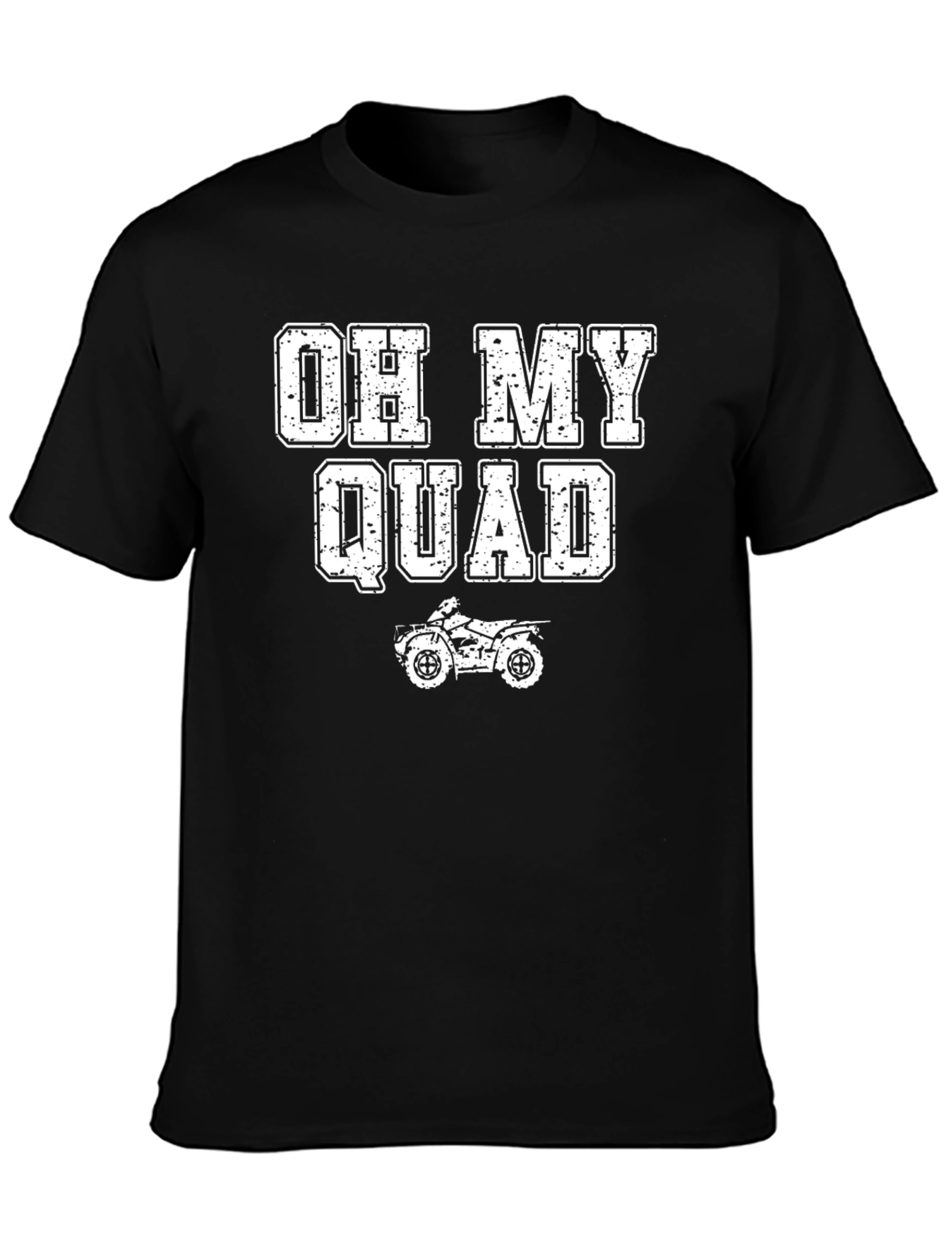Oh My Quad ATV T-Shirt - Black