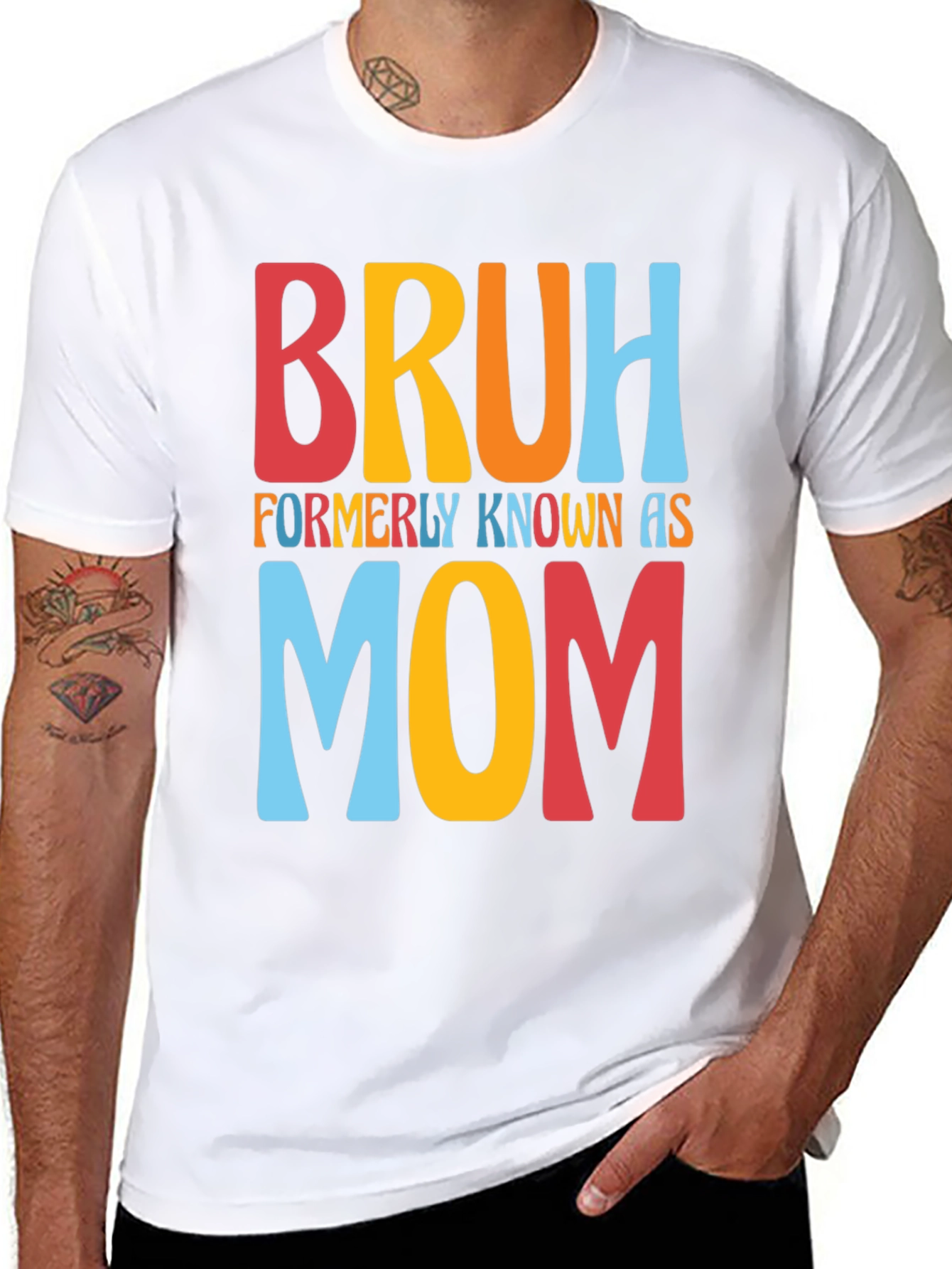 Bruh Formerly Known as Mom Graphic Tee