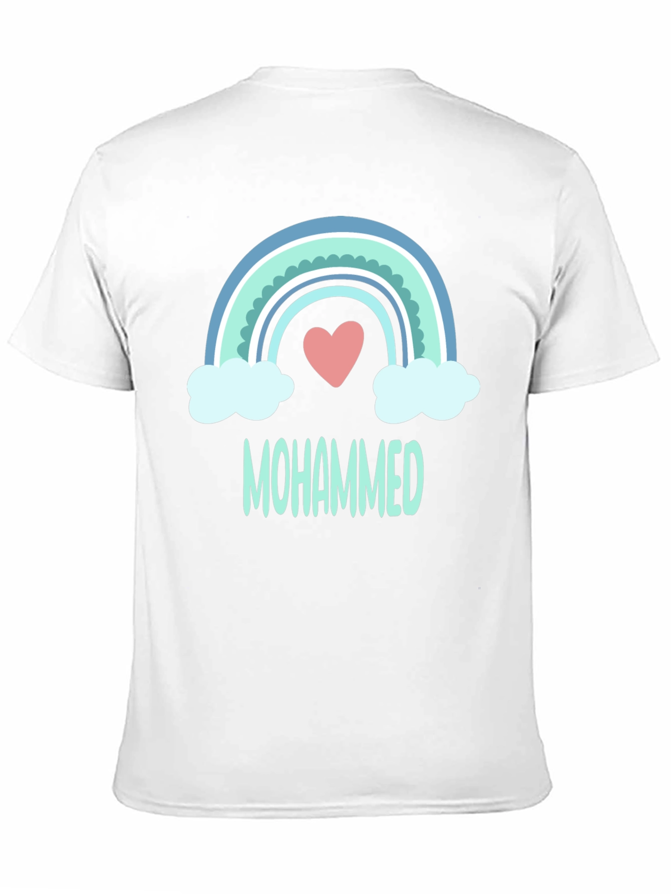 Mohammed Rainbow Heart T-Shirt