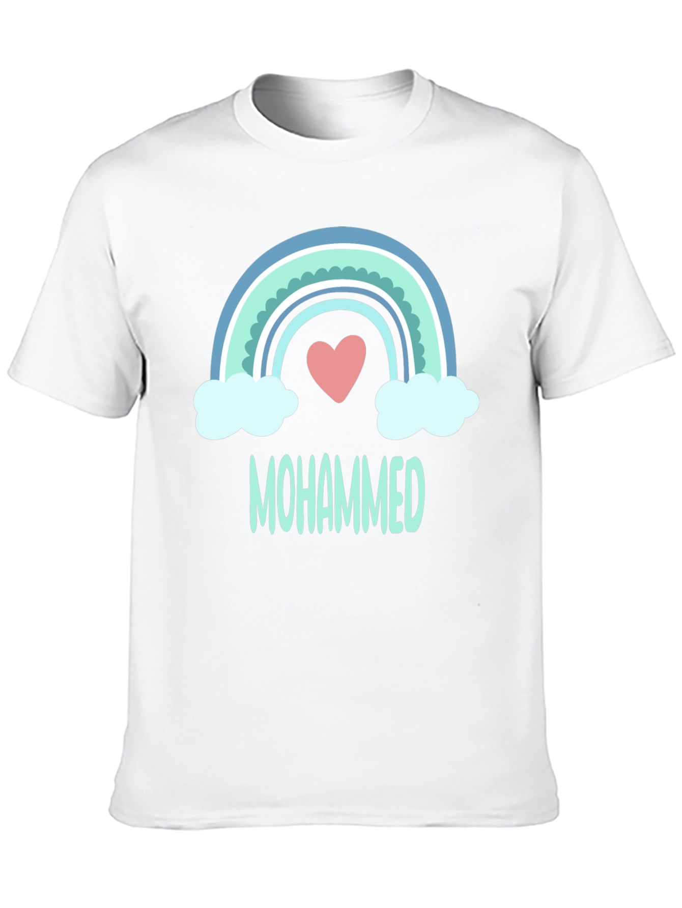 Mohammed Rainbow Heart T-Shirt