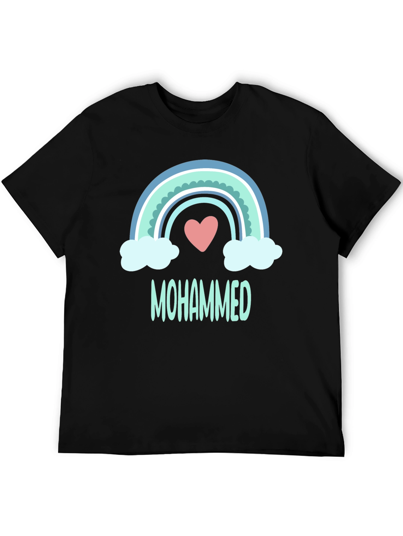 Mohammed Rainbow Heart T-Shirt