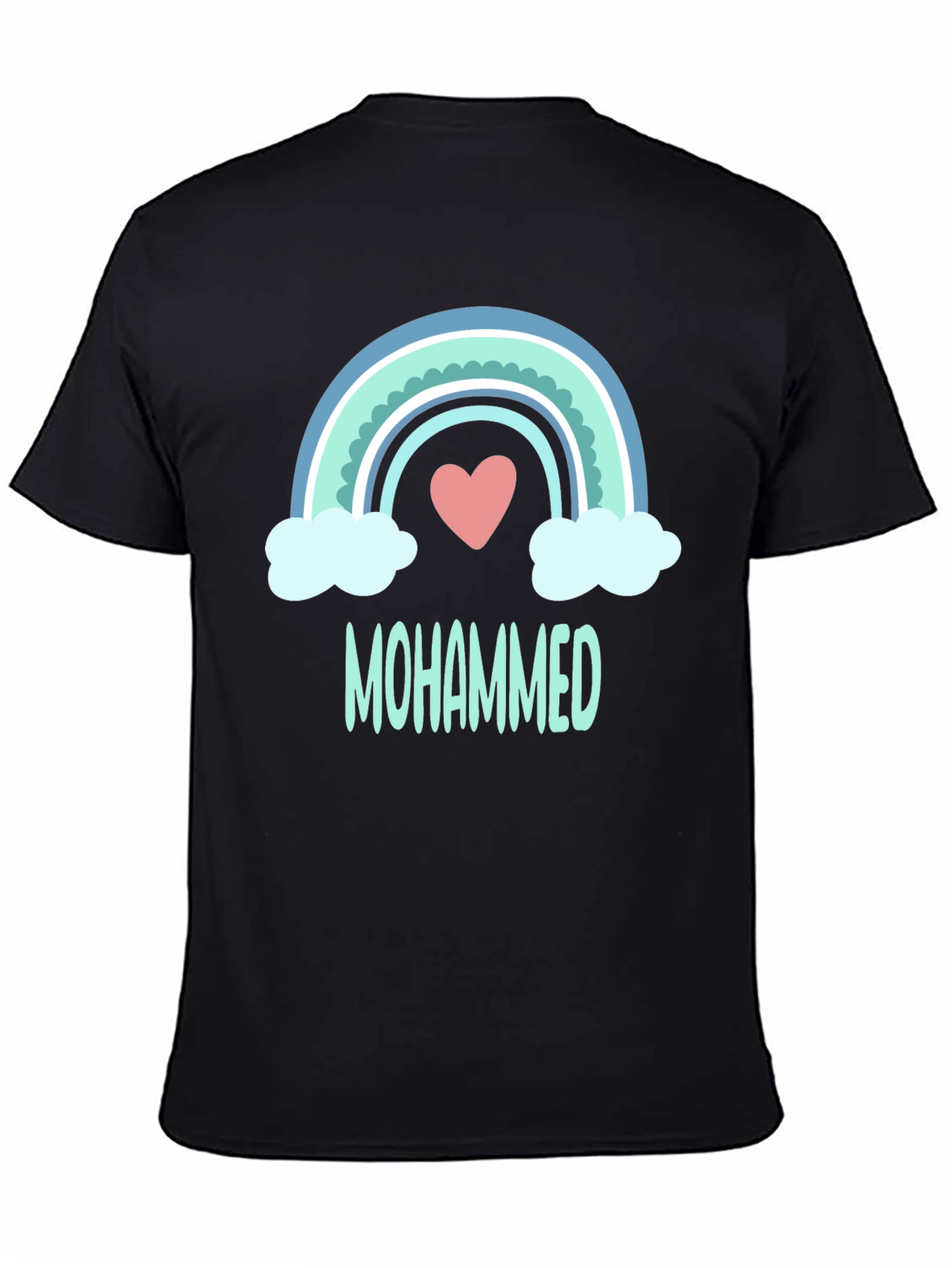 Mohammed Rainbow Heart T-Shirt